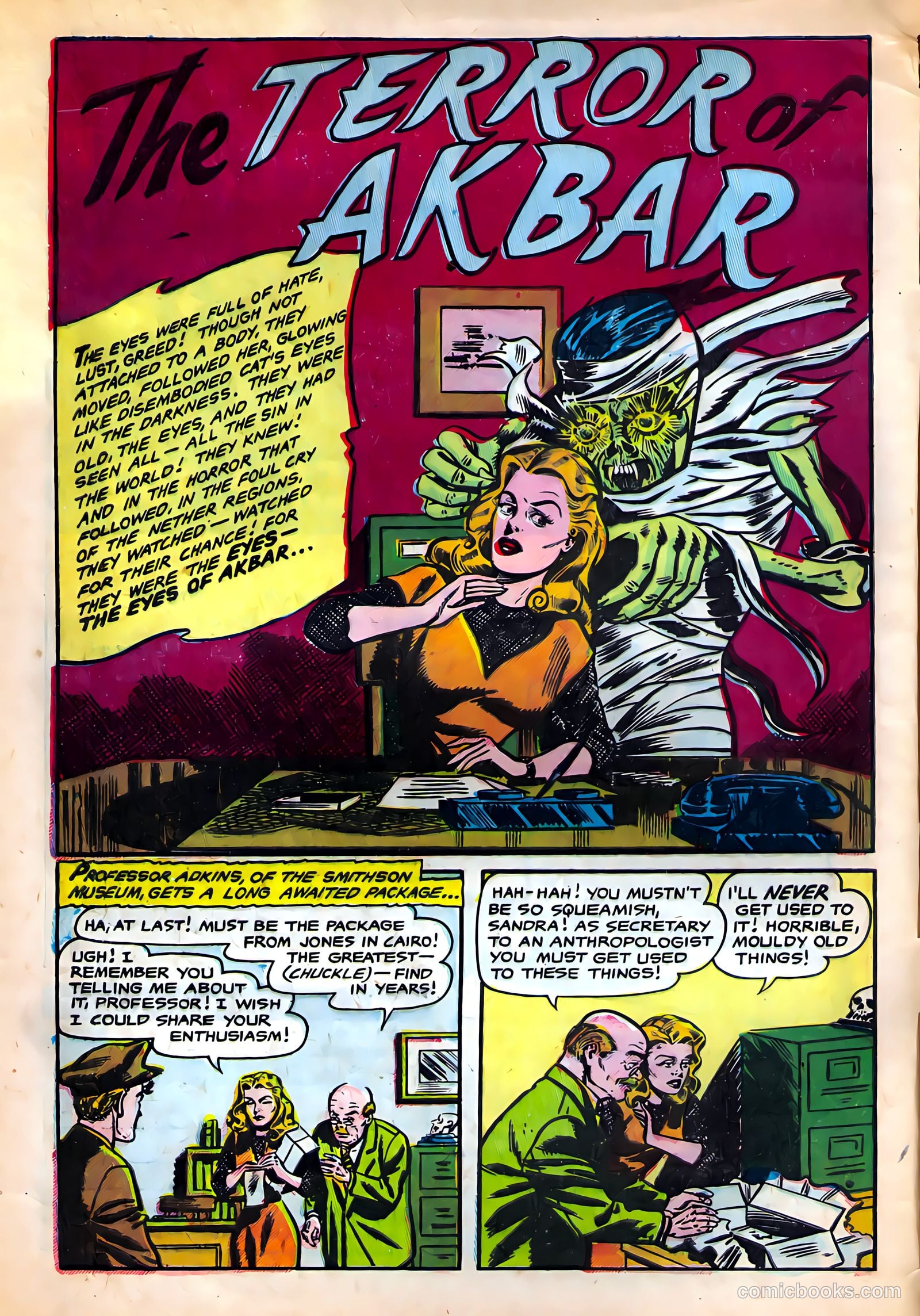 Strange Fantasy #10 (1954, Farrell) — page 4 of 36