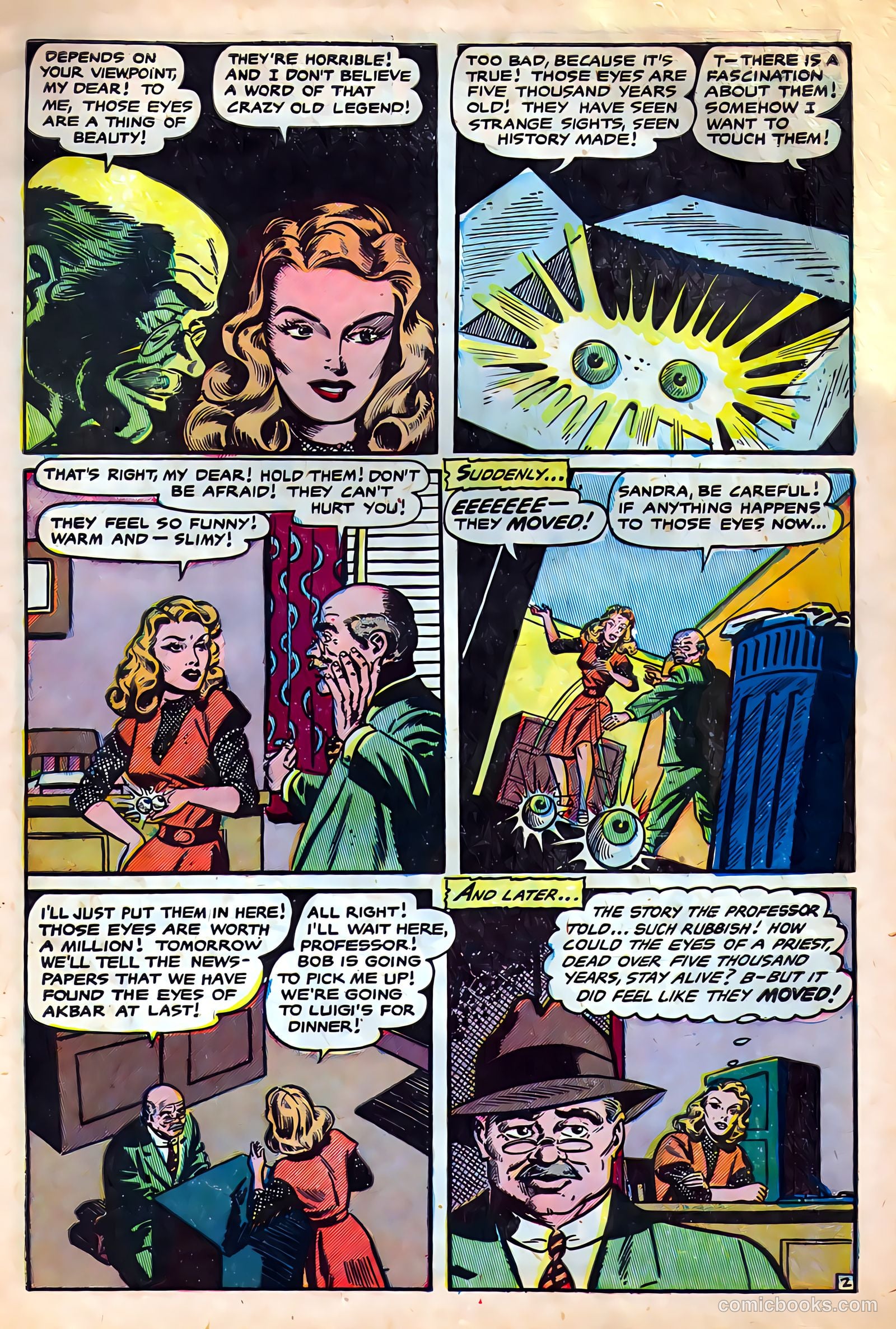 Strange Fantasy #10 (1954, Farrell) — page 5 of 36