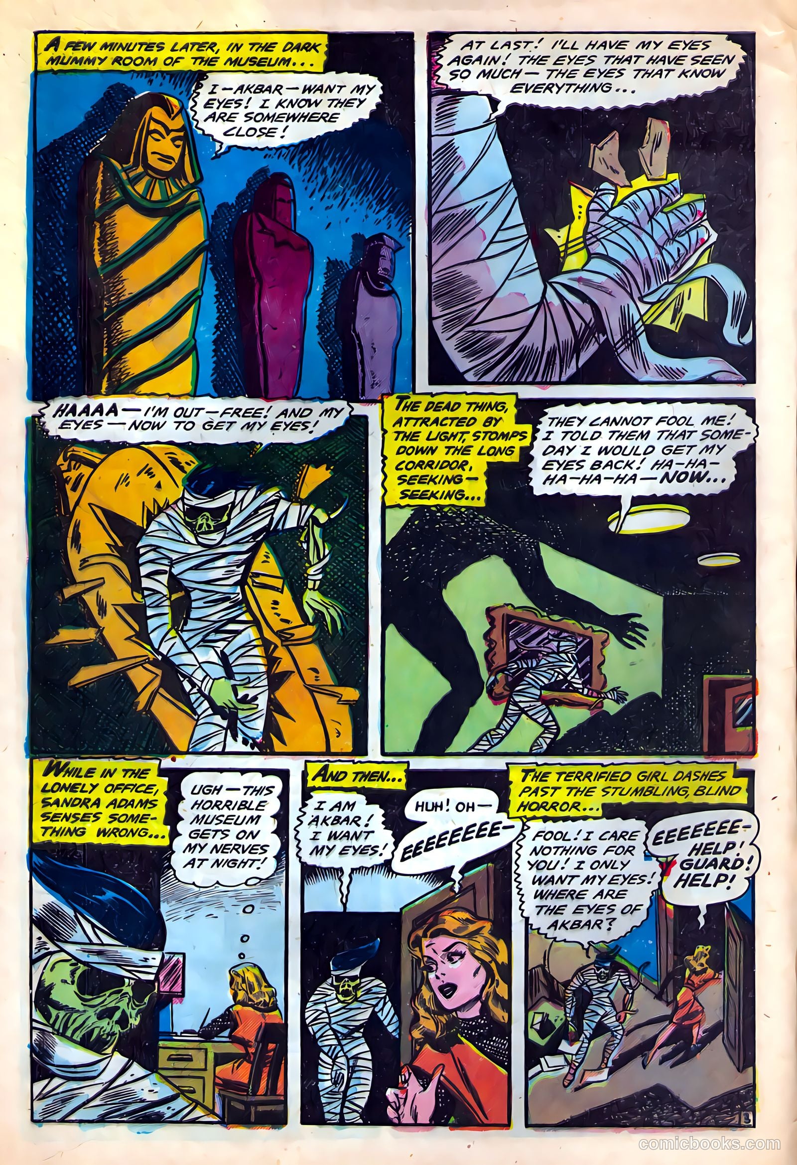 Strange Fantasy #10 (1954, Farrell) — page 6 of 36