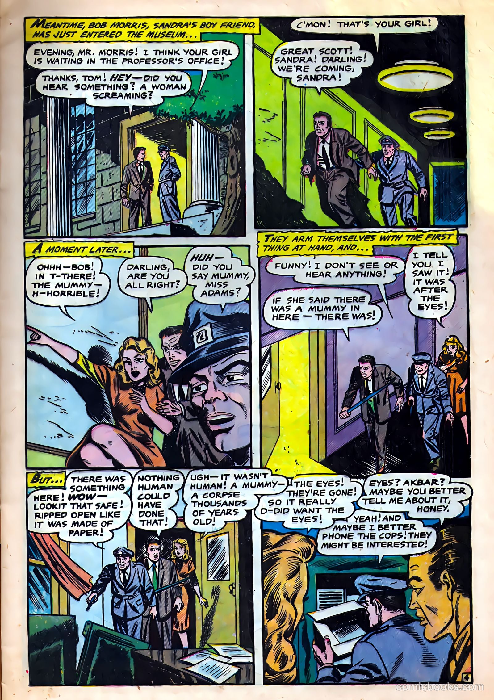 Strange Fantasy #10 (1954, Farrell) — page 7 of 36