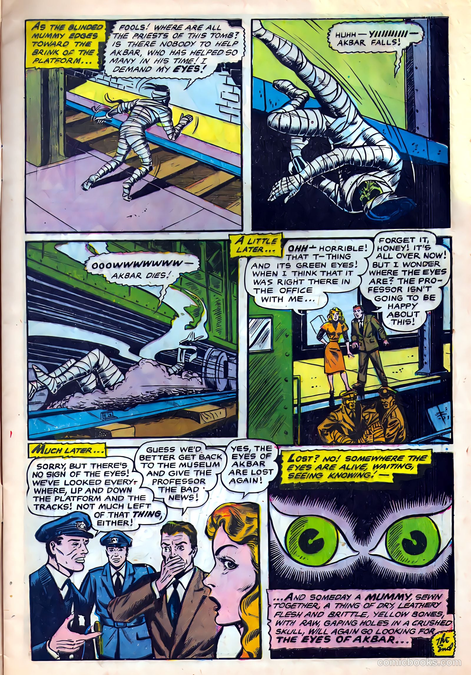 Strange Fantasy #10 (1954, Farrell) — page 9 of 36