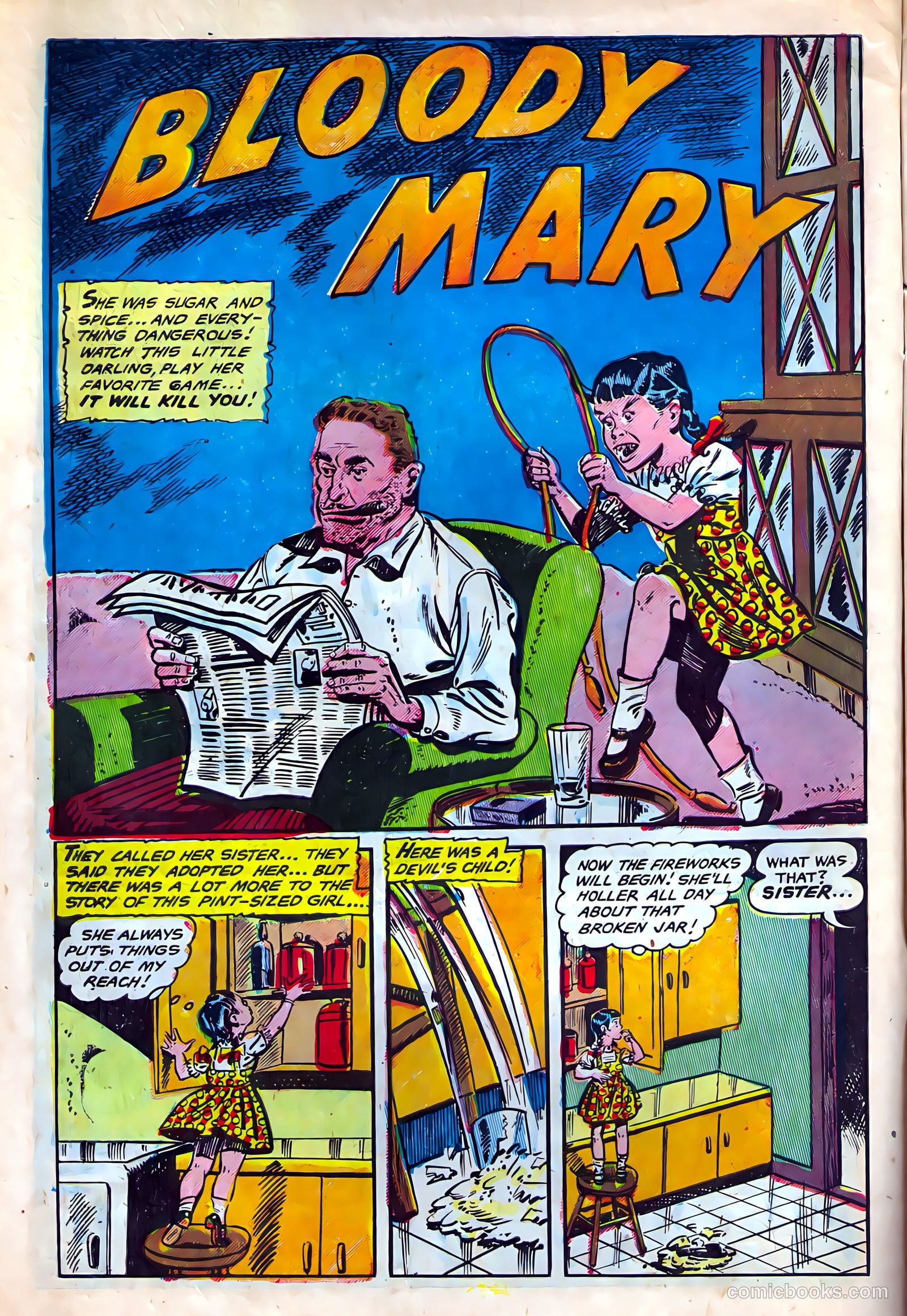 Strange Fantasy #10 (1954, Farrell) — page 10 of 36