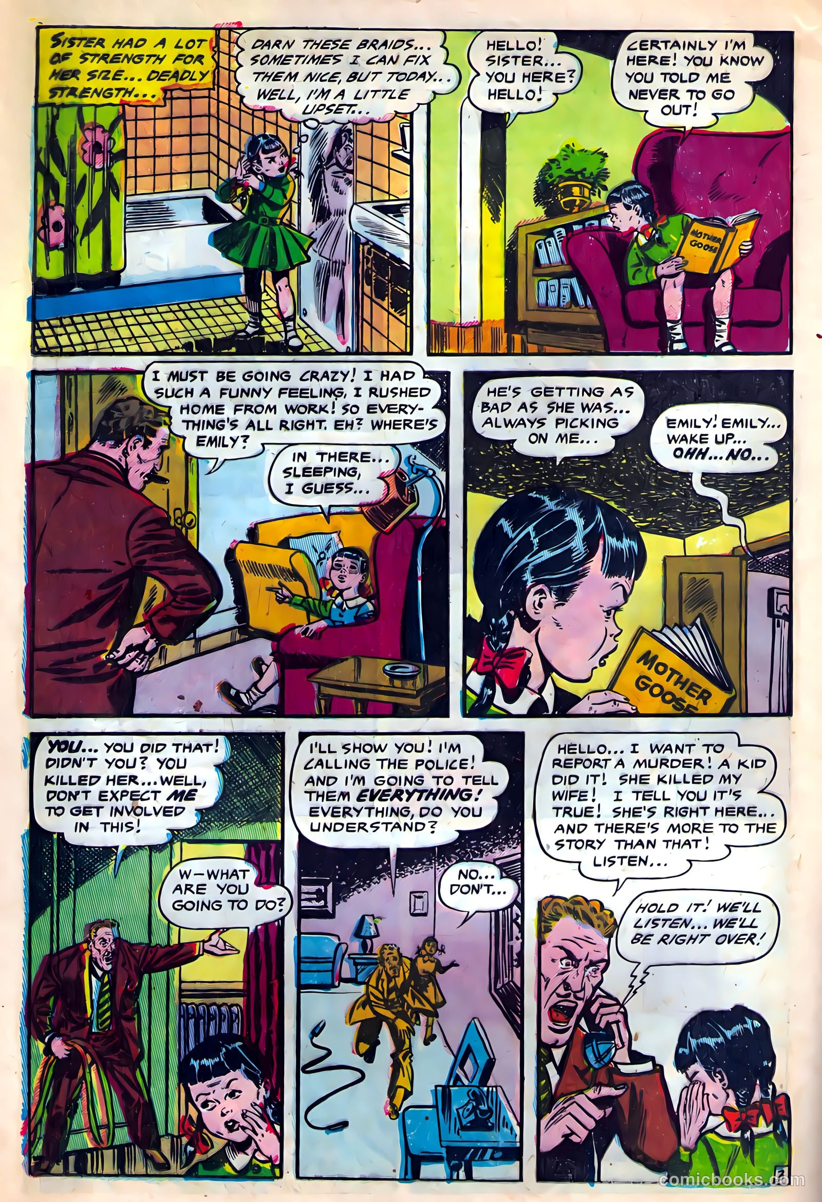 Strange Fantasy #10 (1954, Farrell) — page 12 of 36