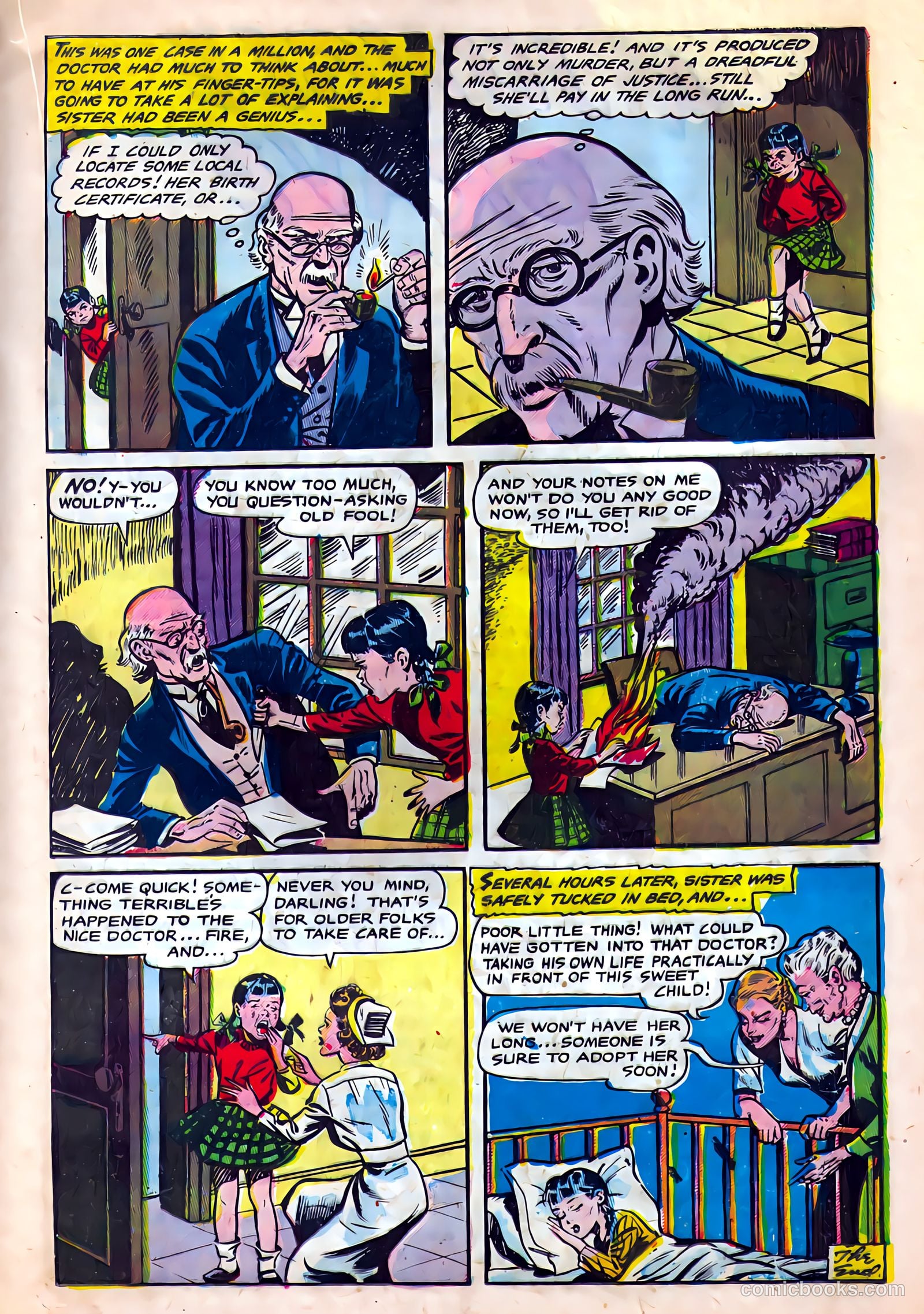Strange Fantasy #10 (1954, Farrell) — page 15 of 36