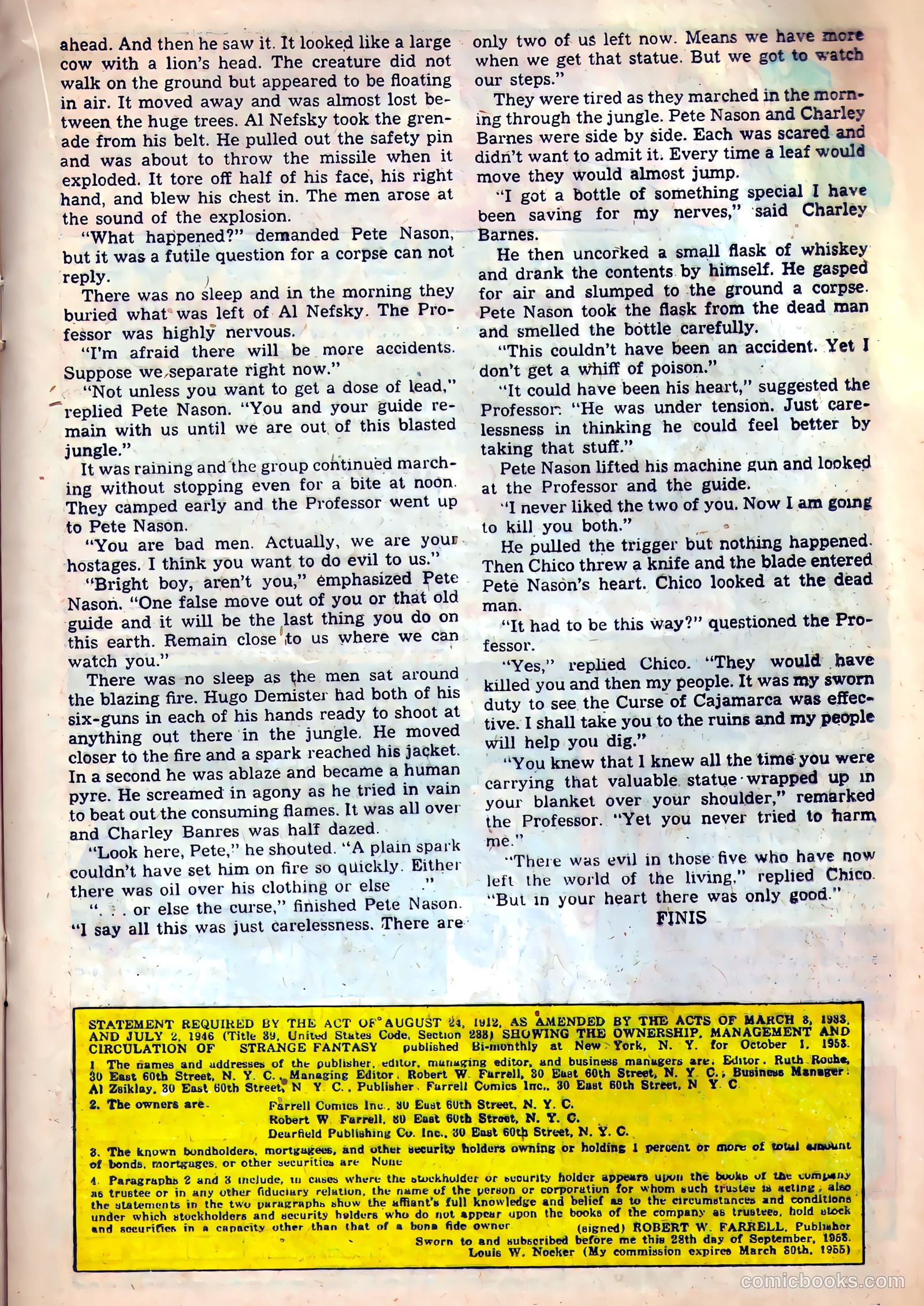 Strange Fantasy #10 (1954, Farrell) — page 17 of 36