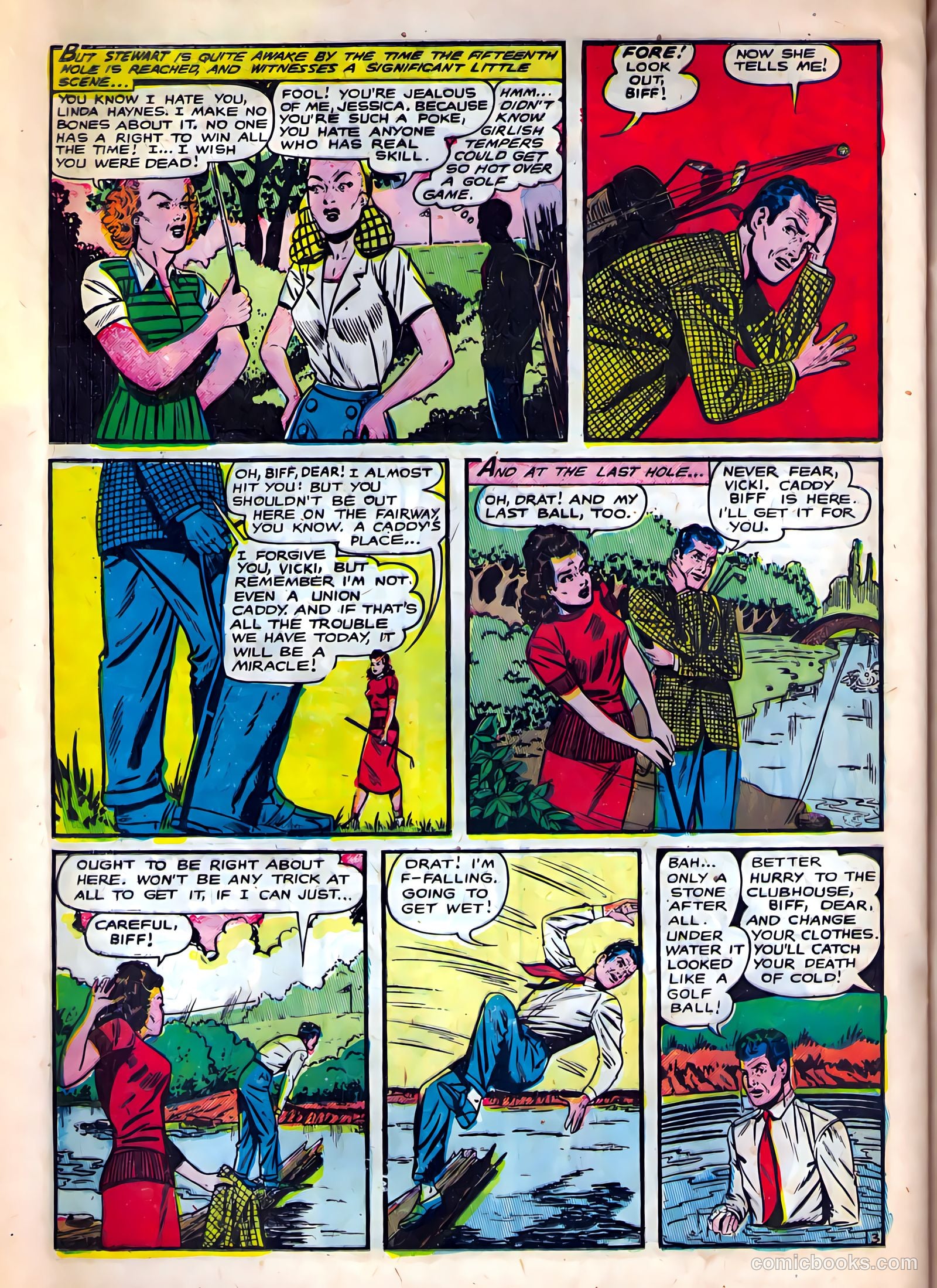 Strange Fantasy #10 (1954, Farrell) — page 22 of 36