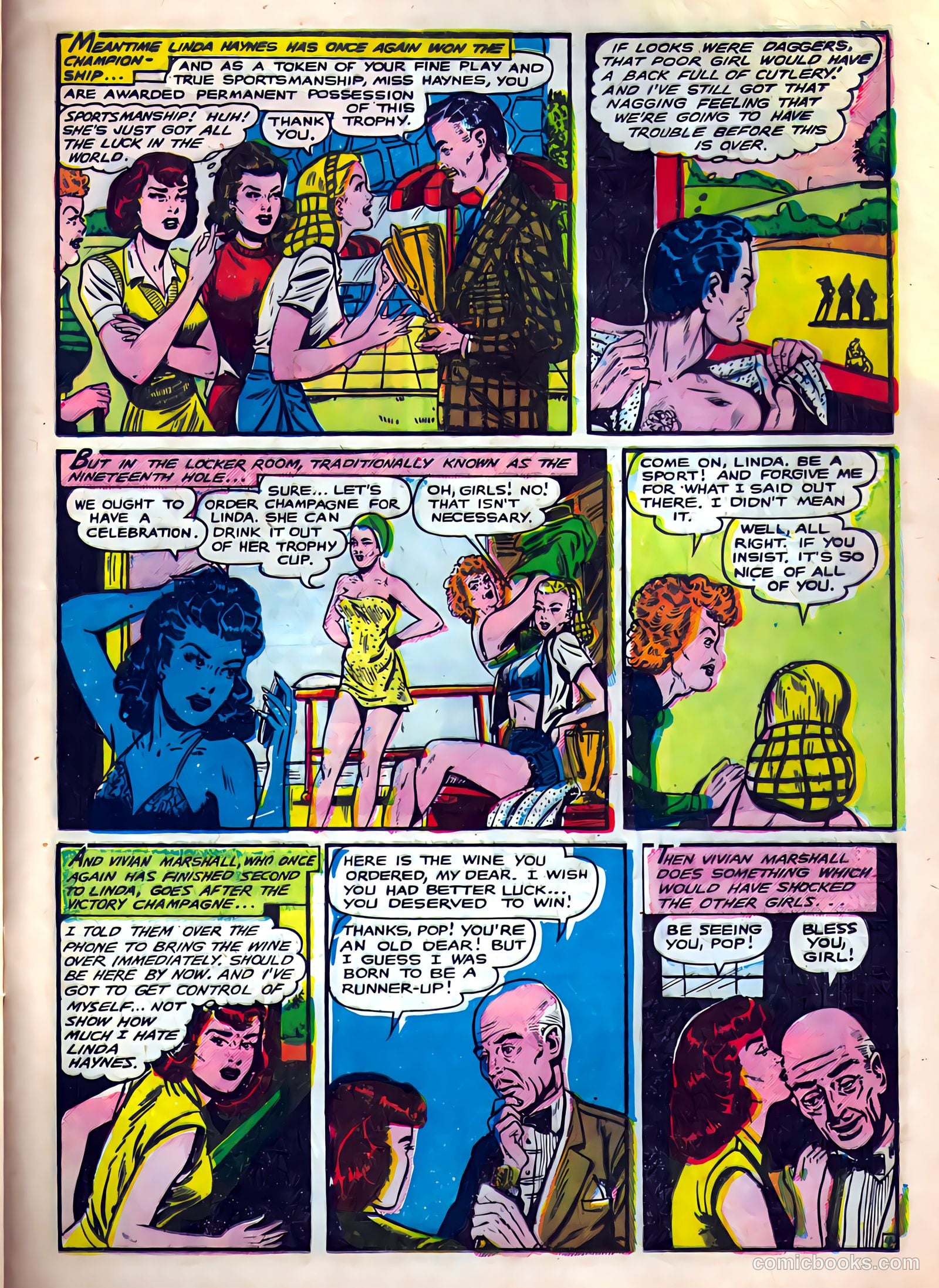Strange Fantasy #10 (1954, Farrell) — page 23 of 36