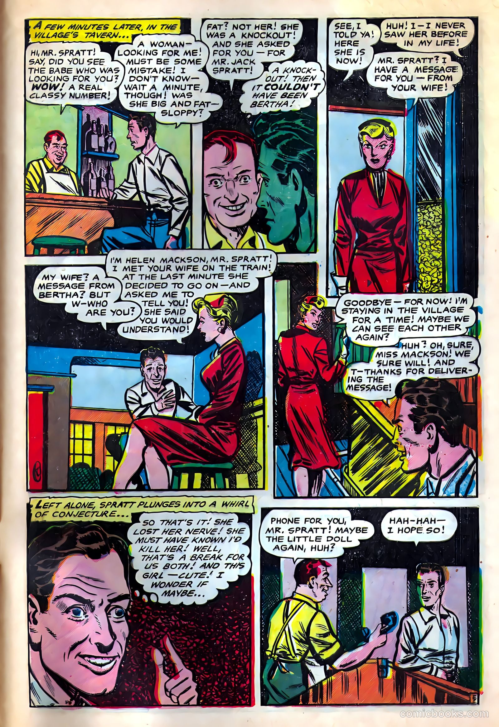 Strange Fantasy #10 (1954, Farrell) — page 31 of 36