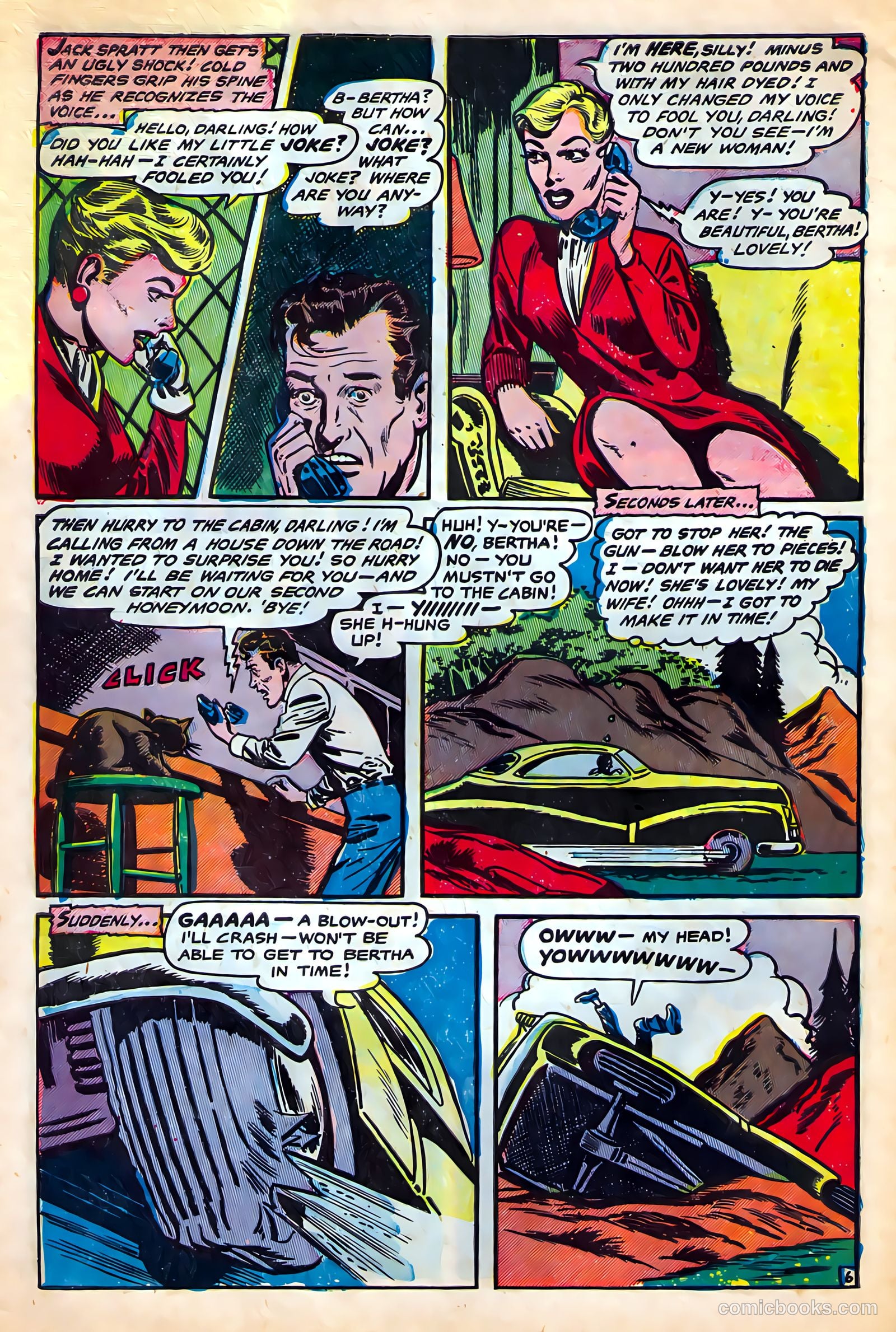 Strange Fantasy #10 (1954, Farrell) — page 32 of 36