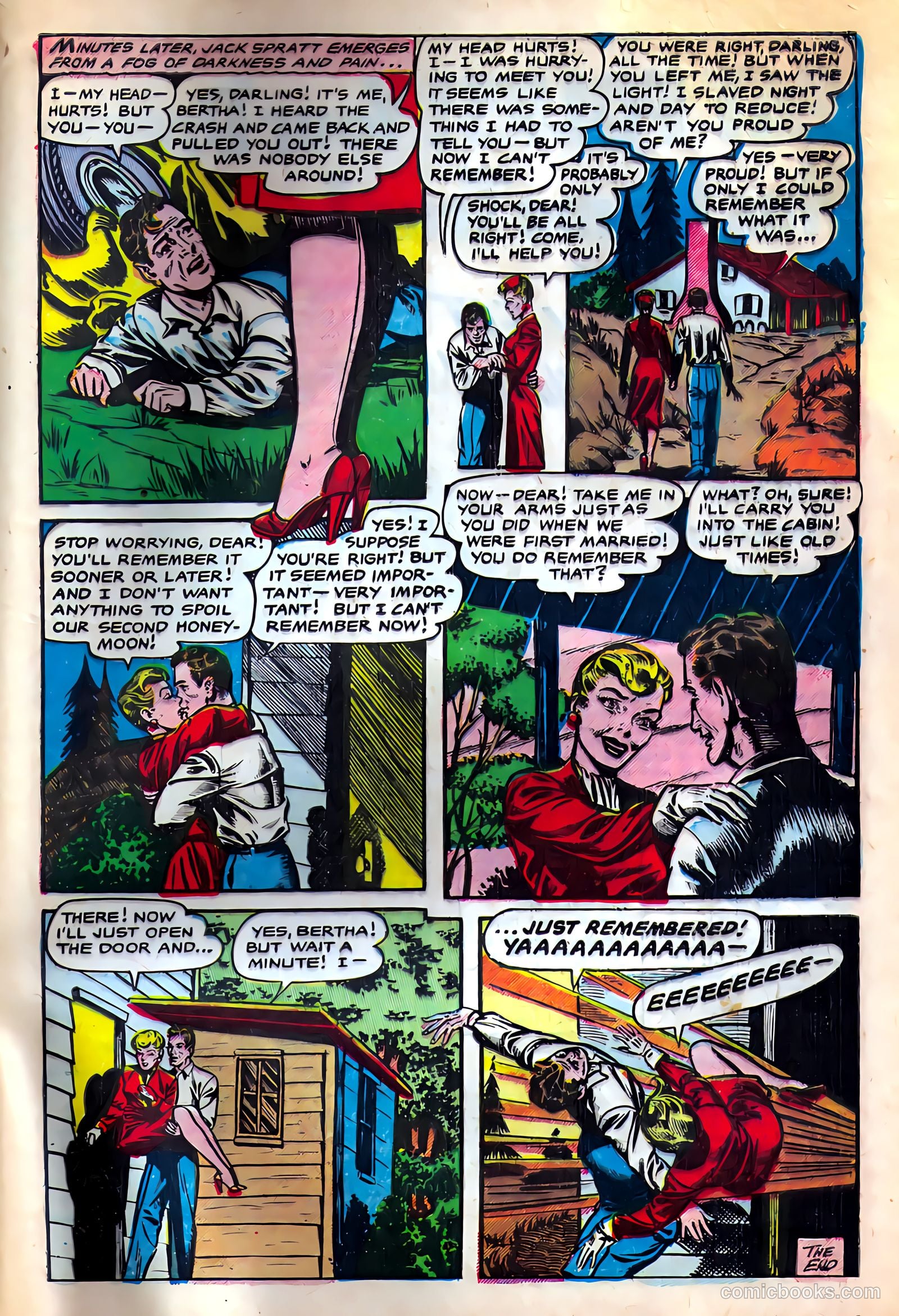 Strange Fantasy #10 (1954, Farrell) — page 33 of 36