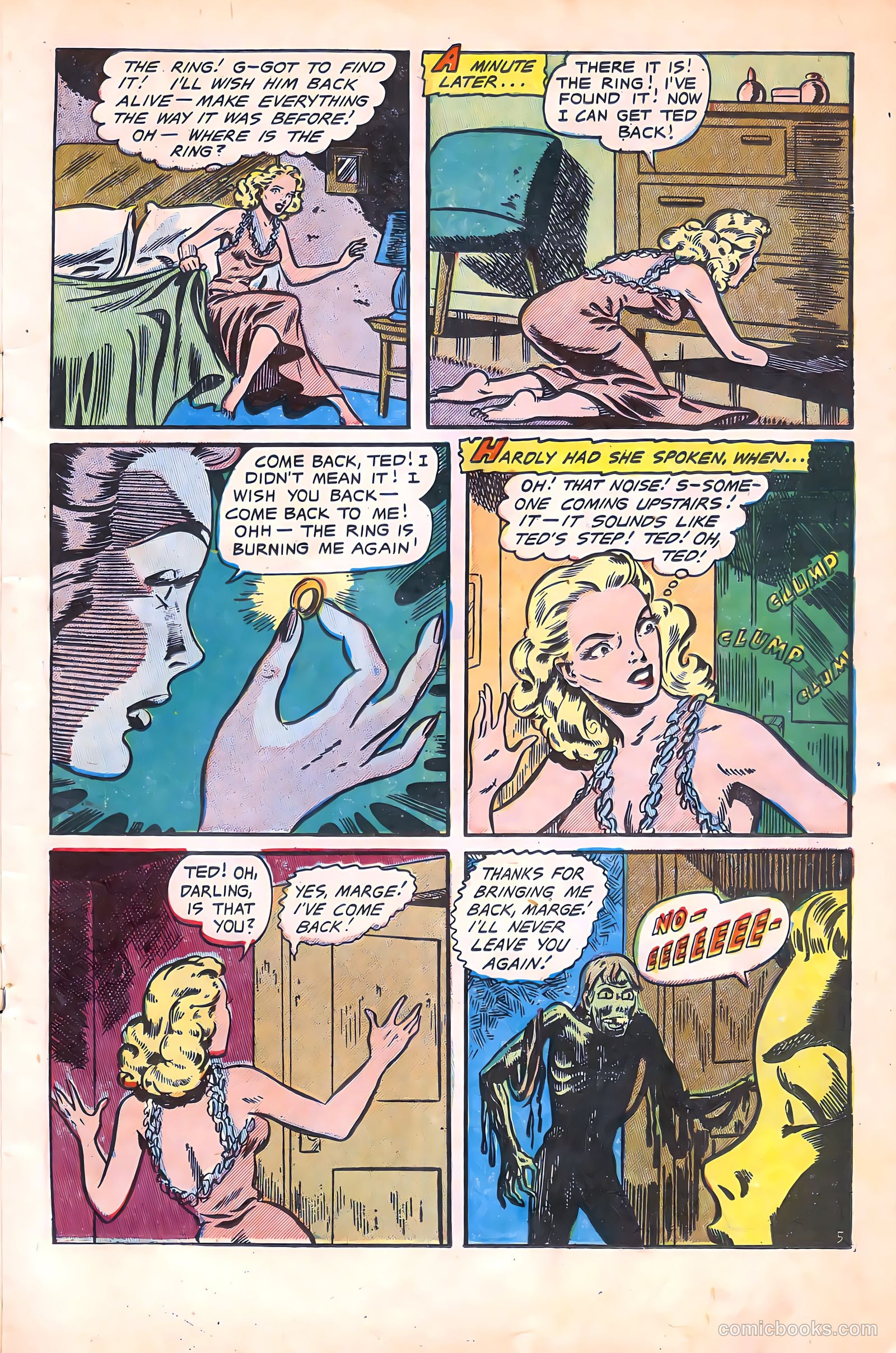 Strange Fantasy #5 (1953) — page 6 of 29