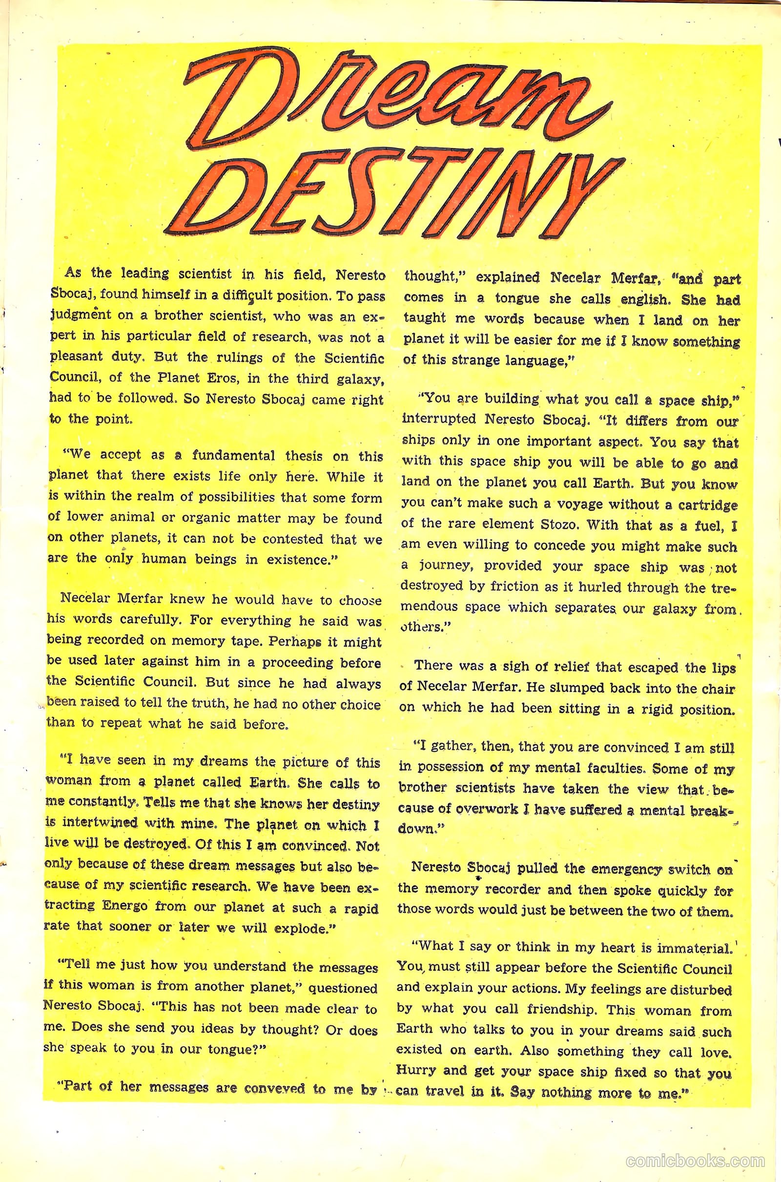 Strange Fantasy #5 (1953) — page 7 of 29