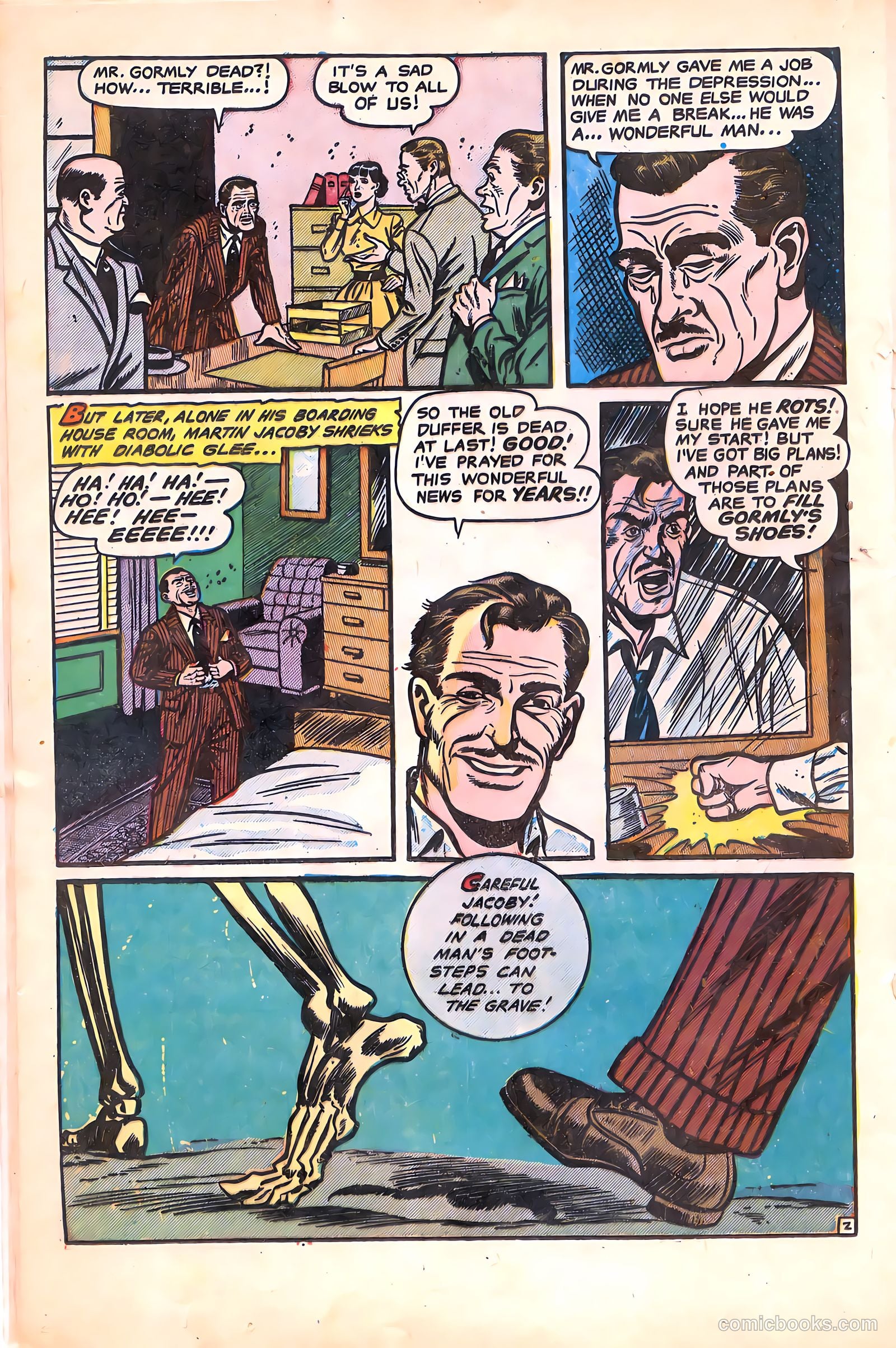 Strange Fantasy #5 (1953) — page 10 of 29