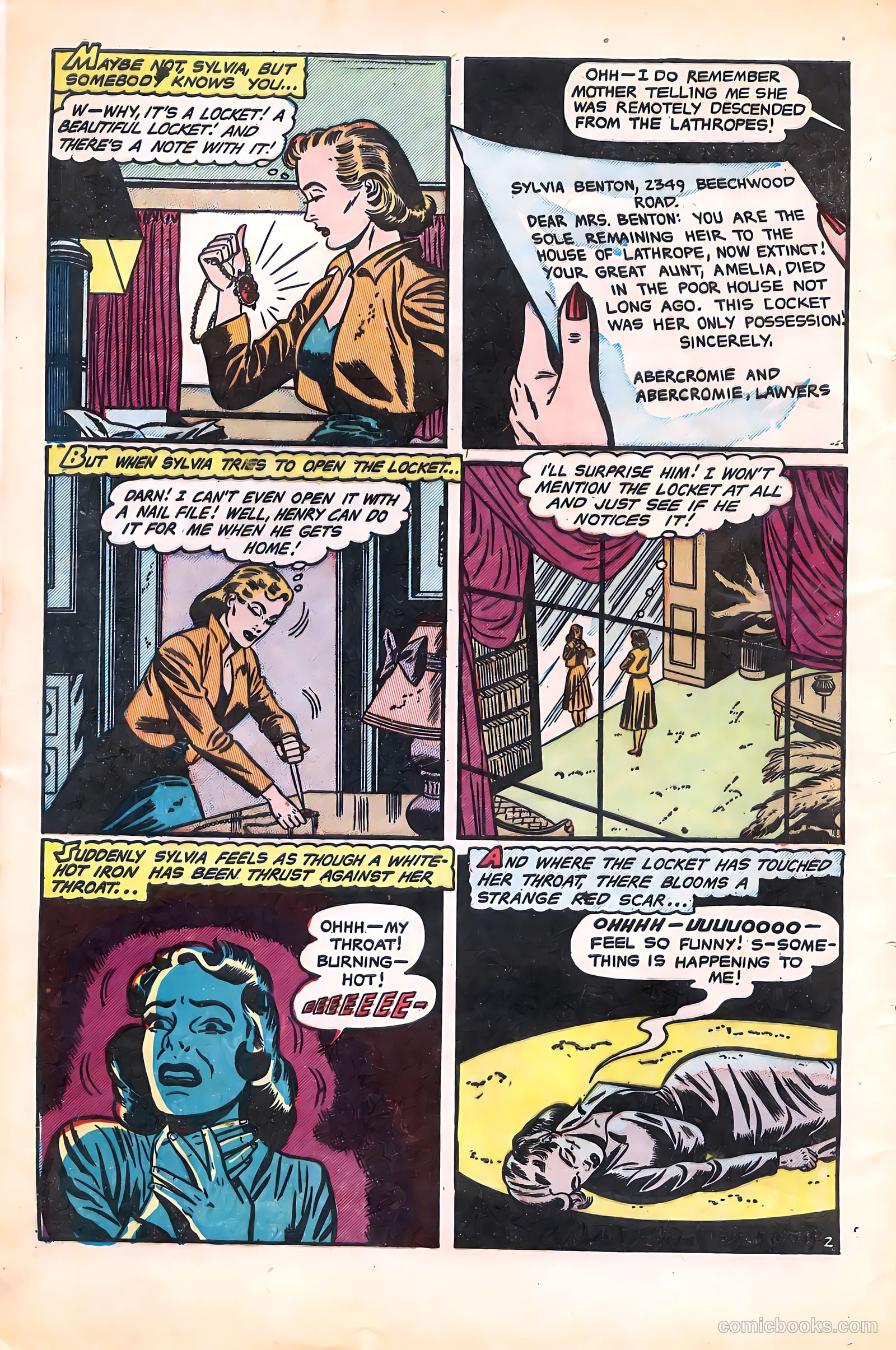 Strange Fantasy #5 (1953) — page 12 of 29