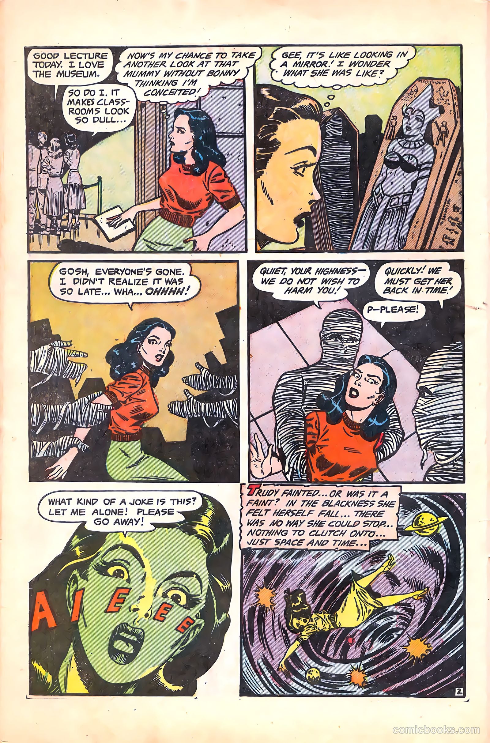 Strange Fantasy #5 (1953) — page 18 of 29