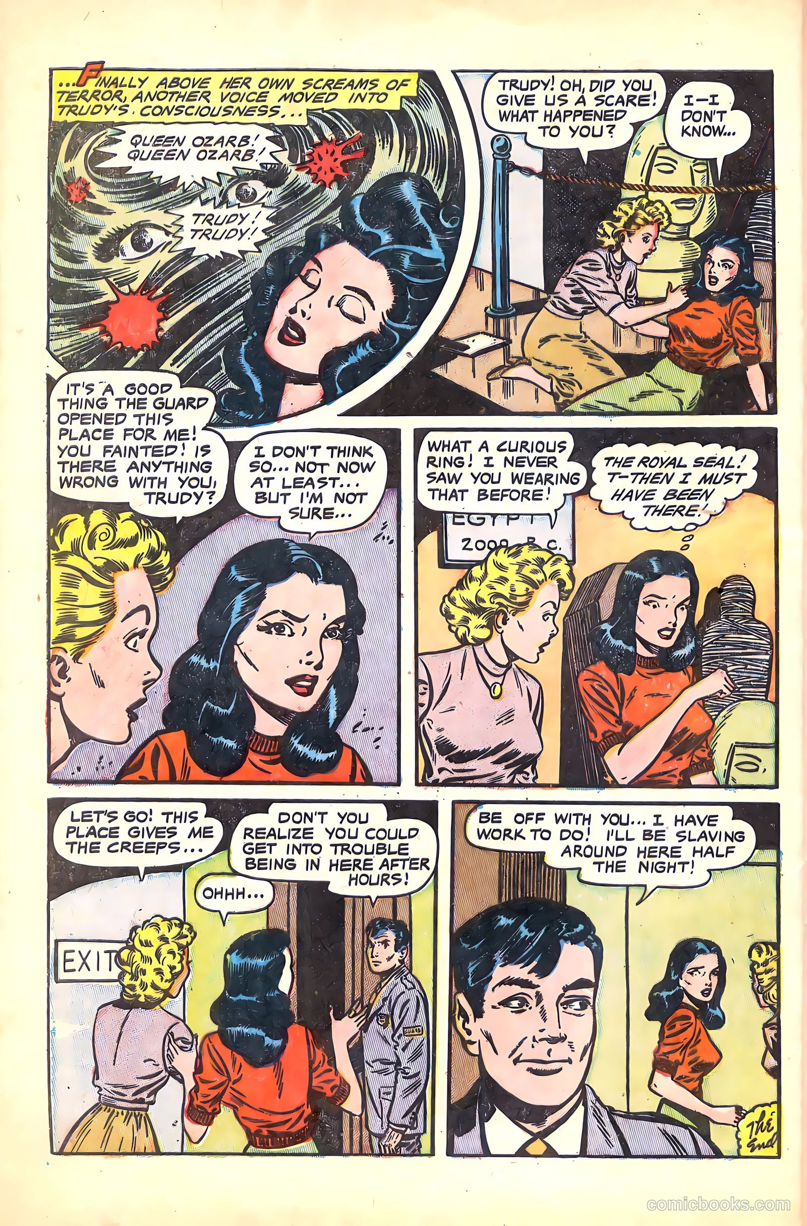 Strange Fantasy #5 (1953) — page 22 of 29