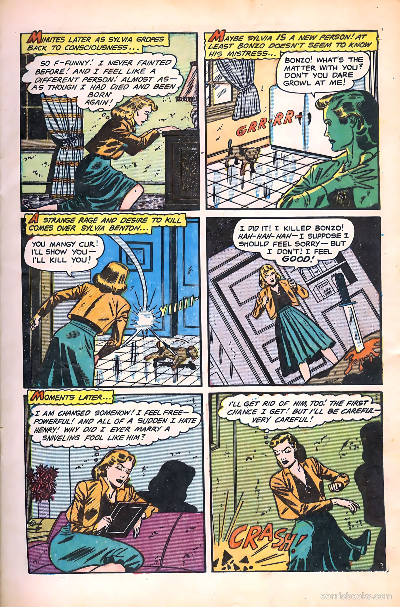 Strange Fantasy #5 (1953) — page 23 of 29