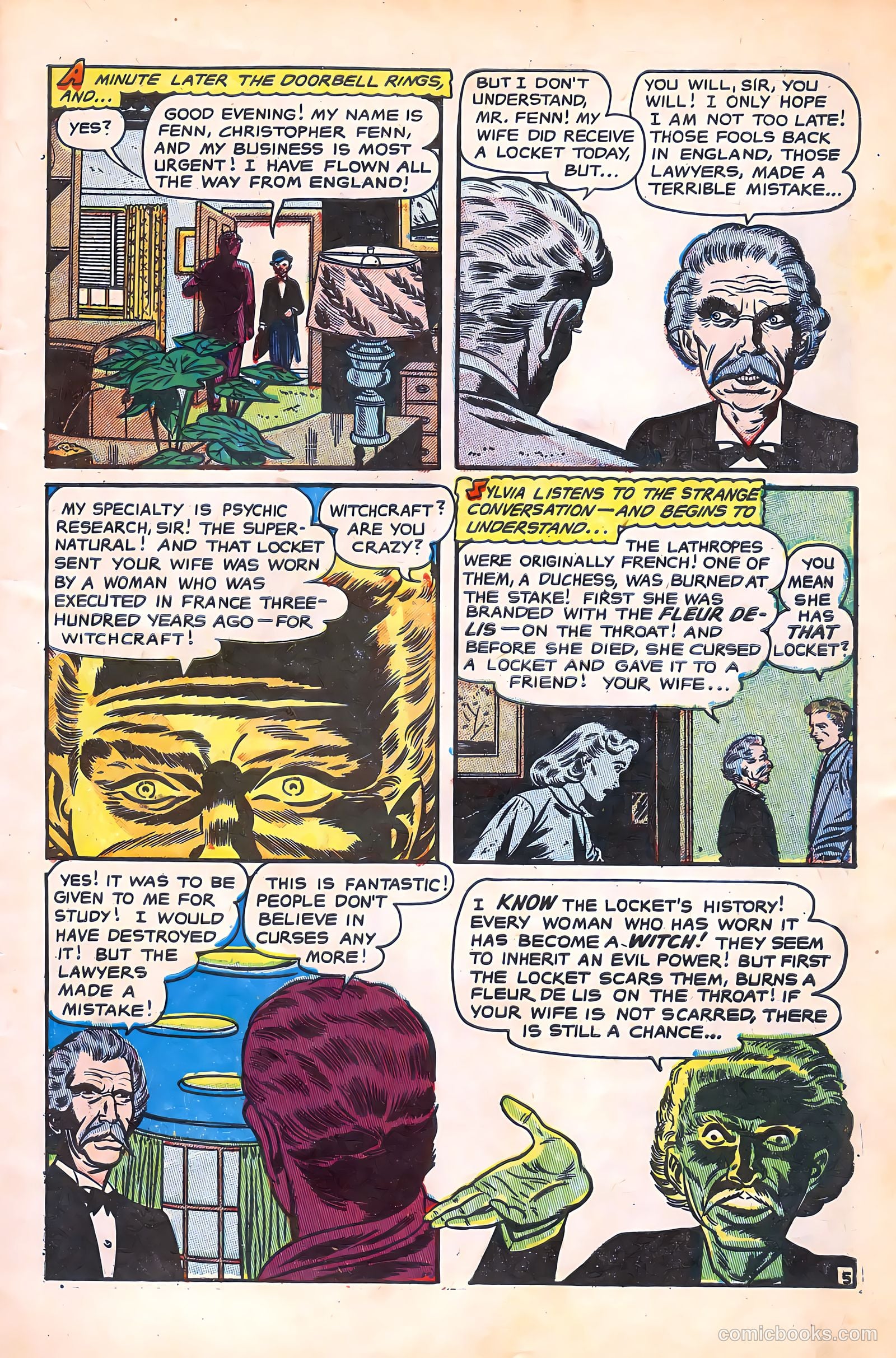 Strange Fantasy #5 (1953) — page 25 of 29