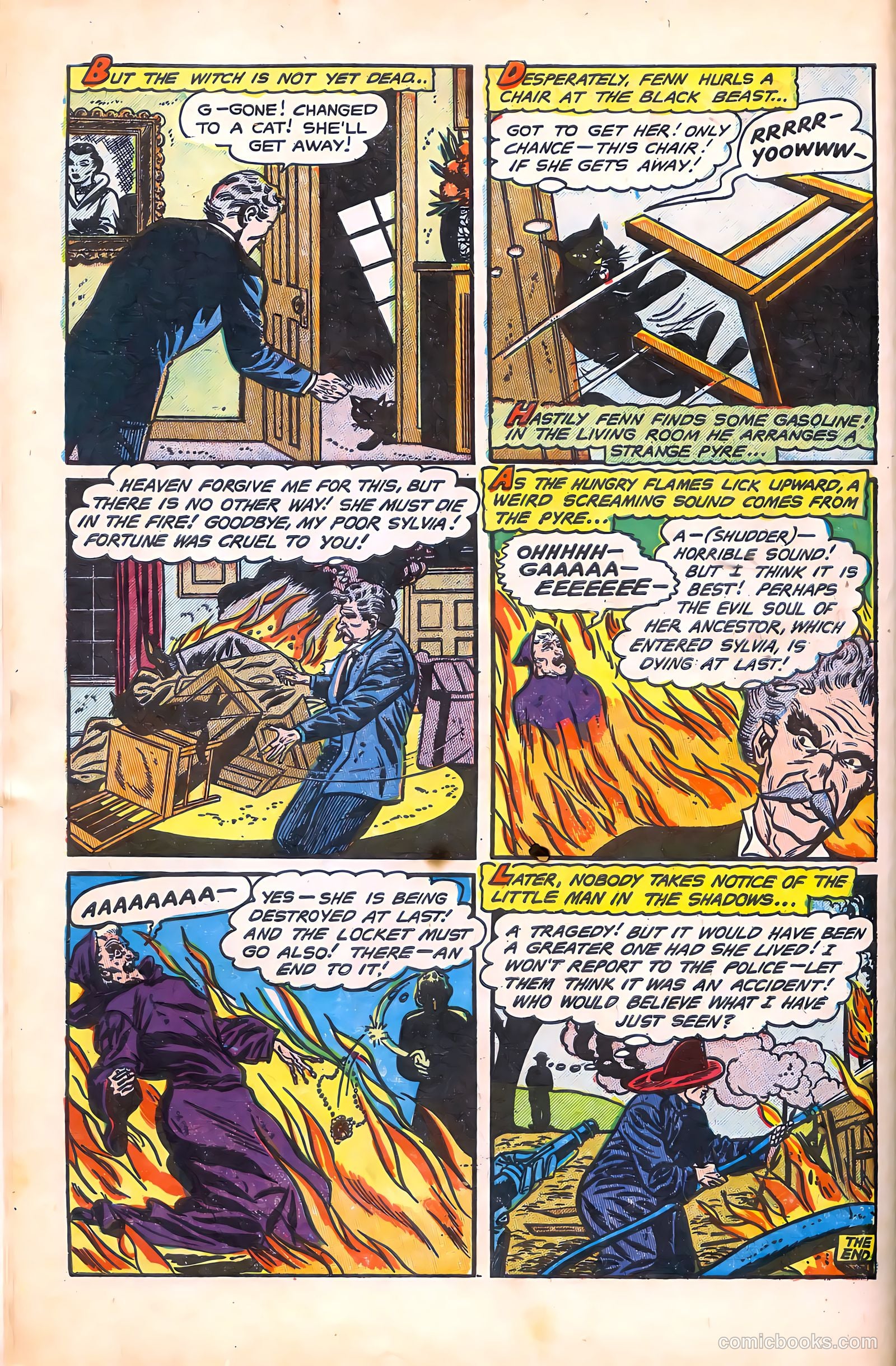 Strange Fantasy #5 (1953) — page 28 of 29