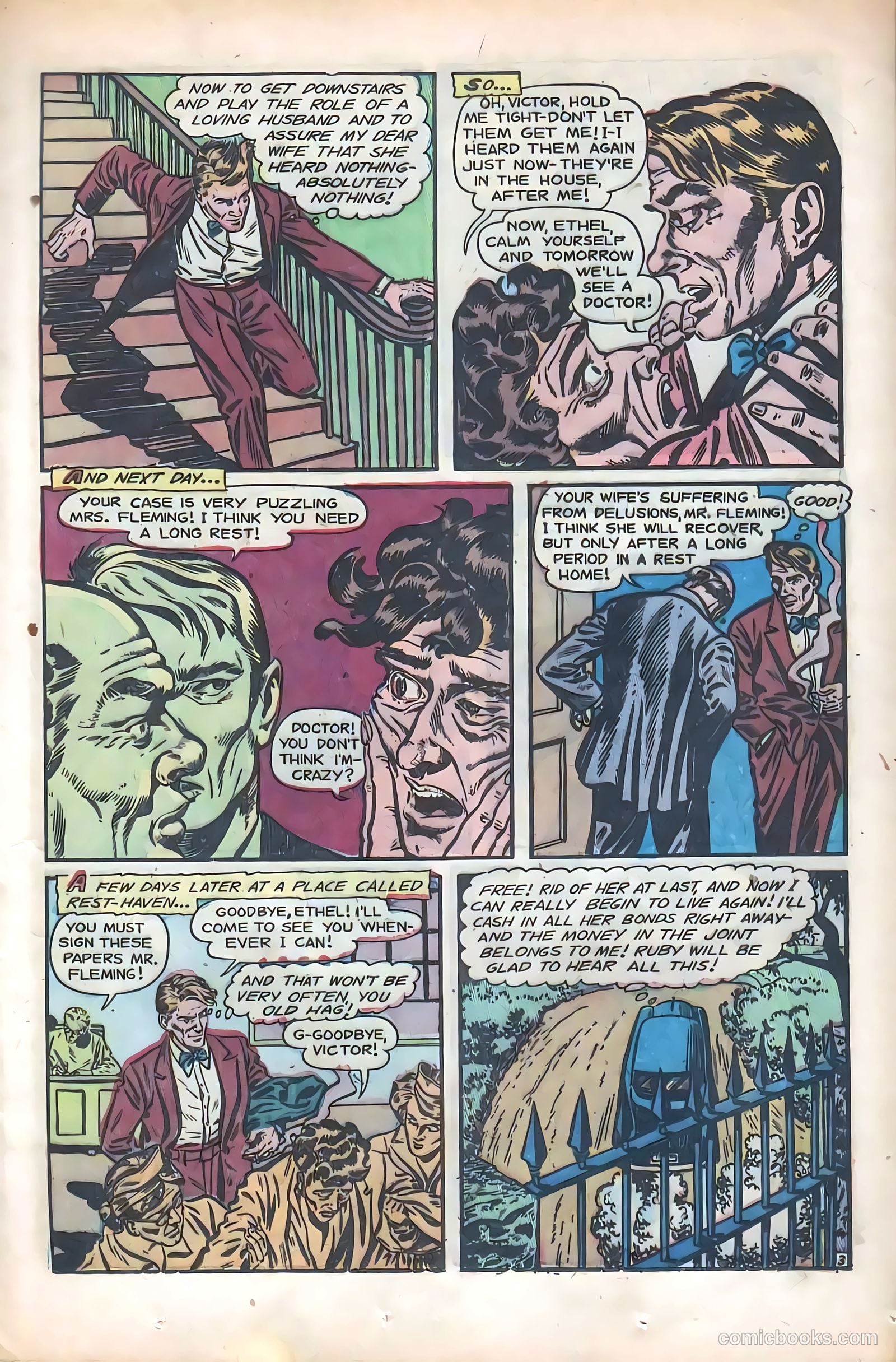 Strange Fantasy #6 (1953) — page 12 of 27