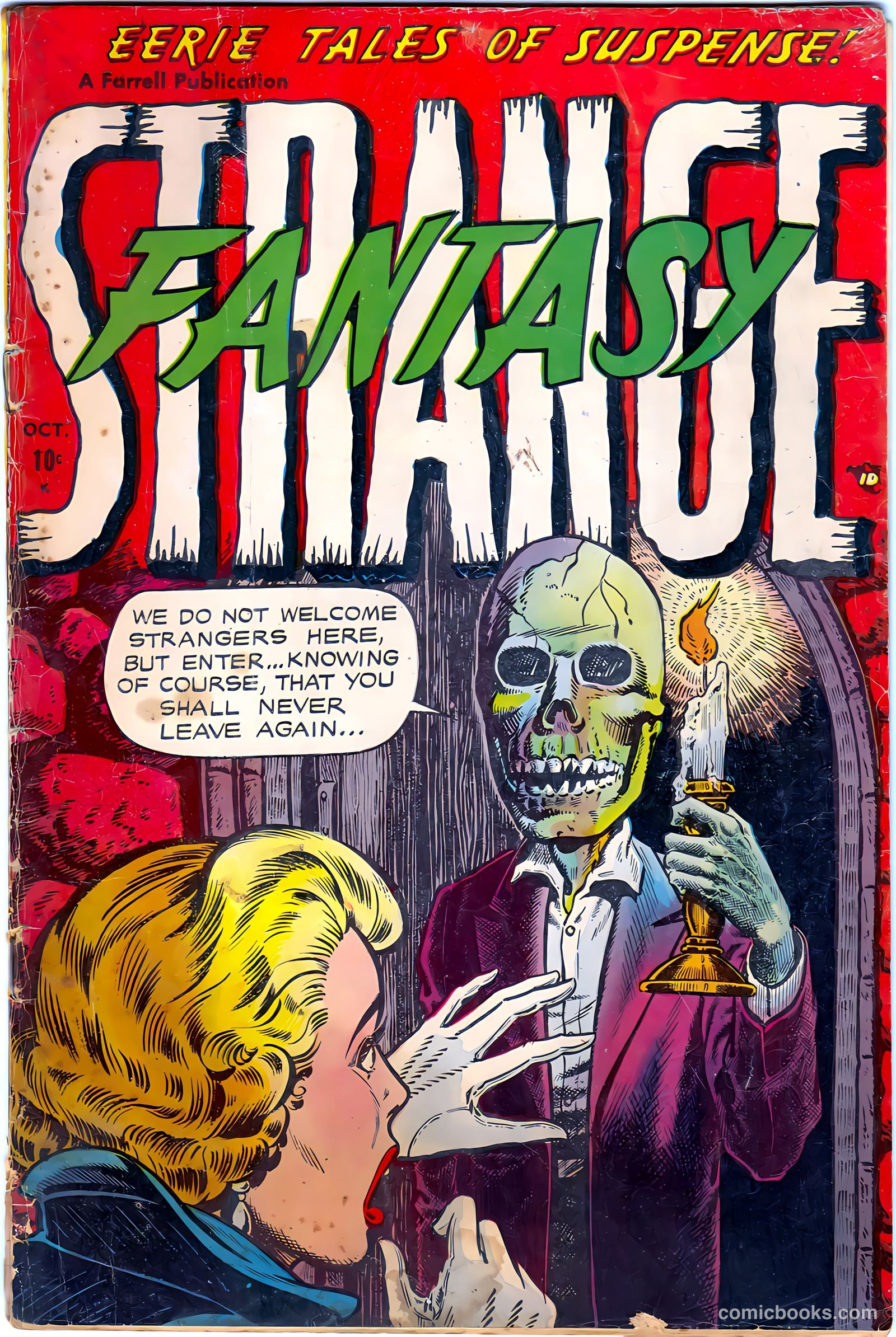 Strange Fantasy #8 (1953) — page 1 of 36