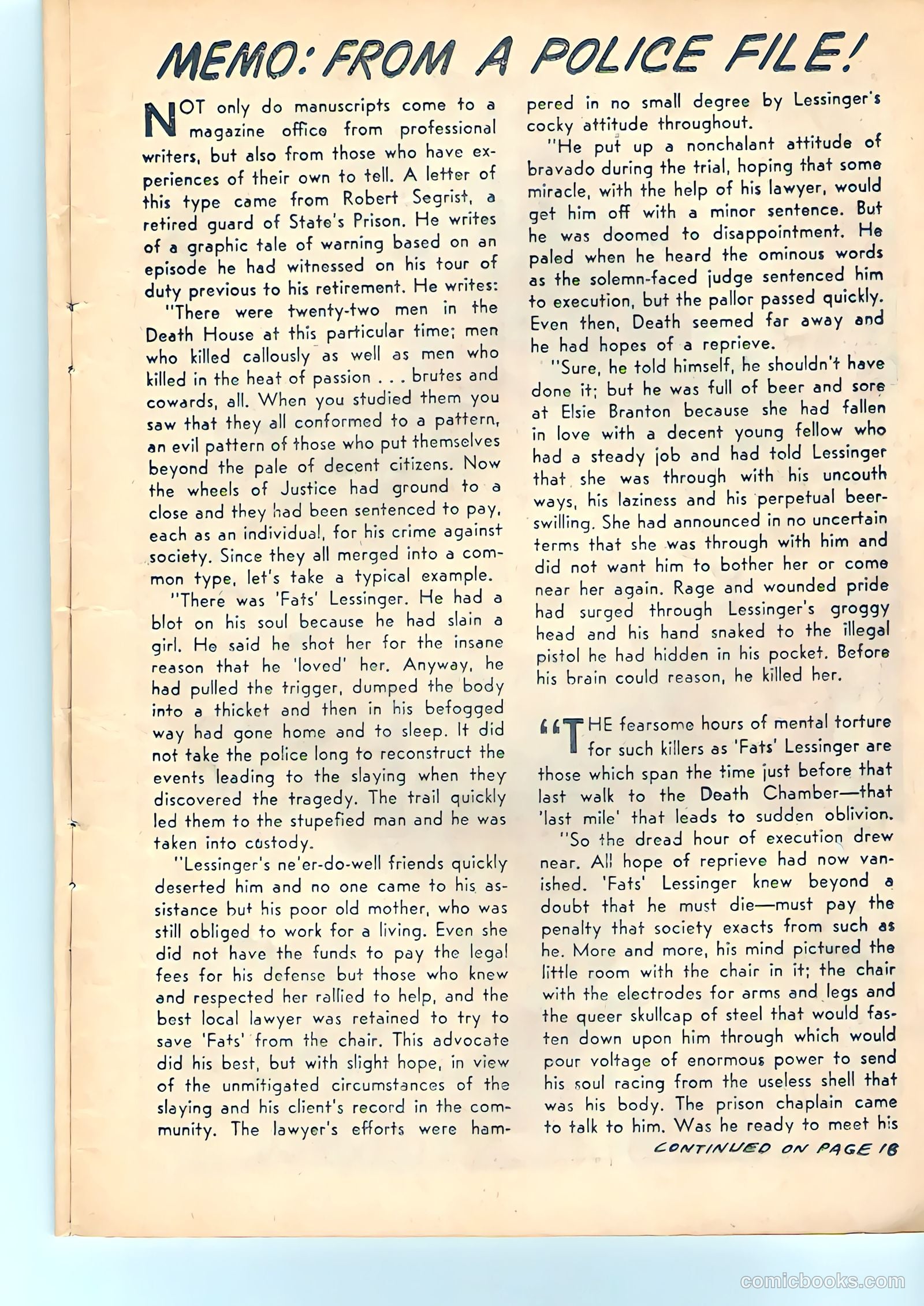 Strange Journey #1 (1957) — page 11 of 28