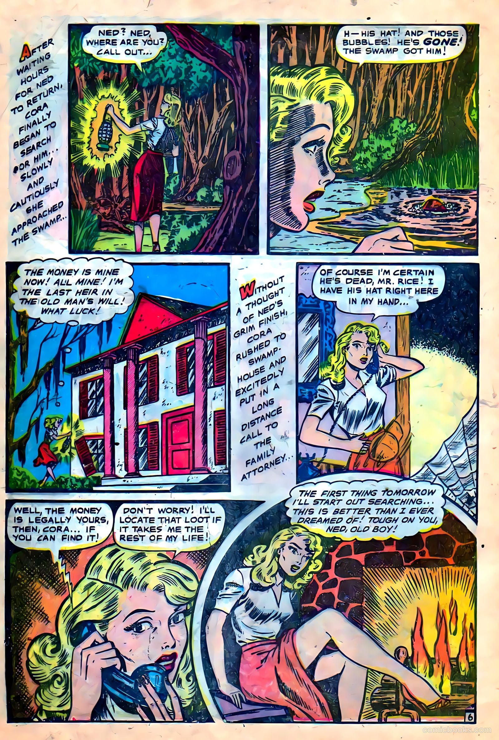 Strange Mysteries #10 (1954) — page 8