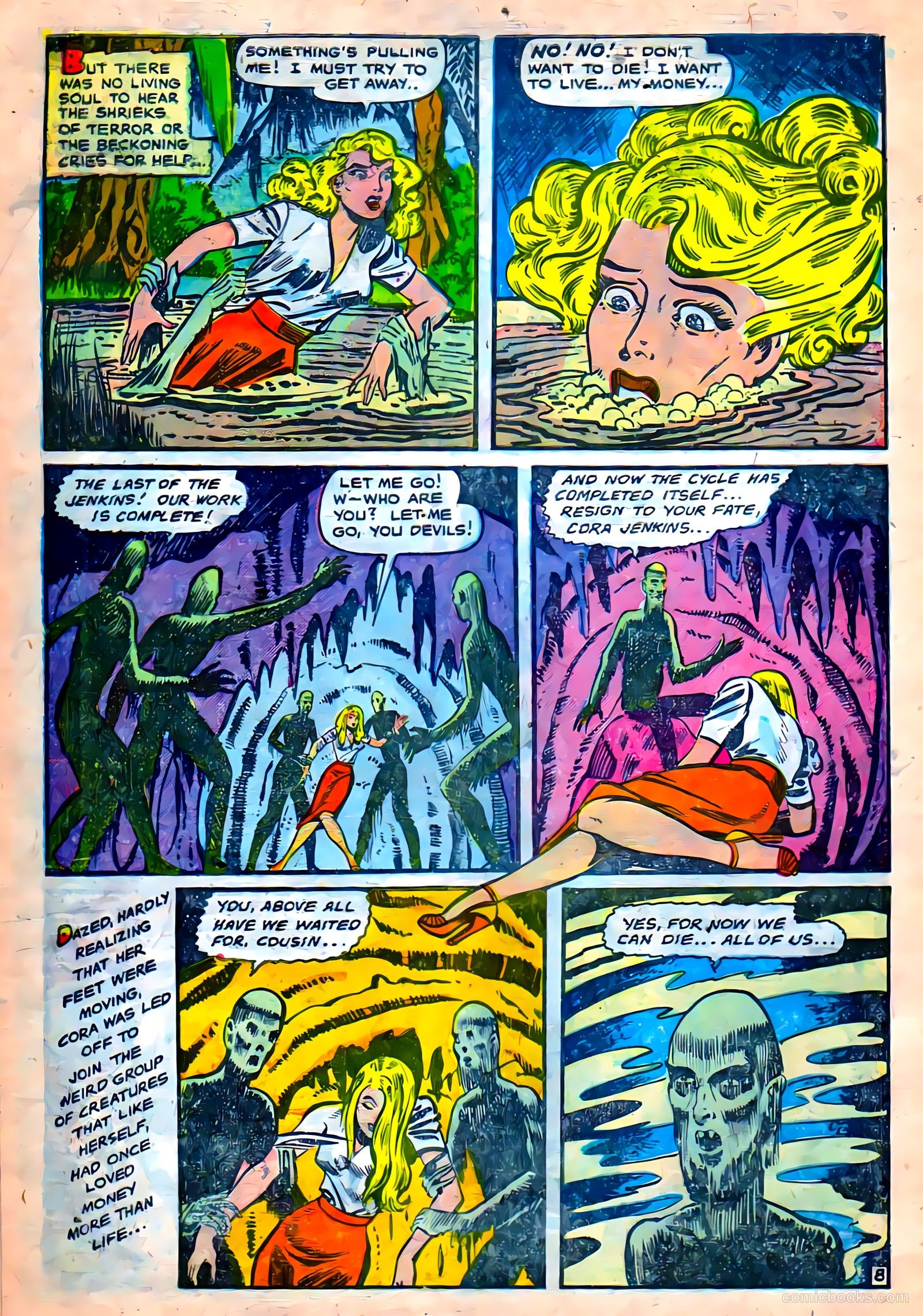 Strange Mysteries #10 (1954) — page 10