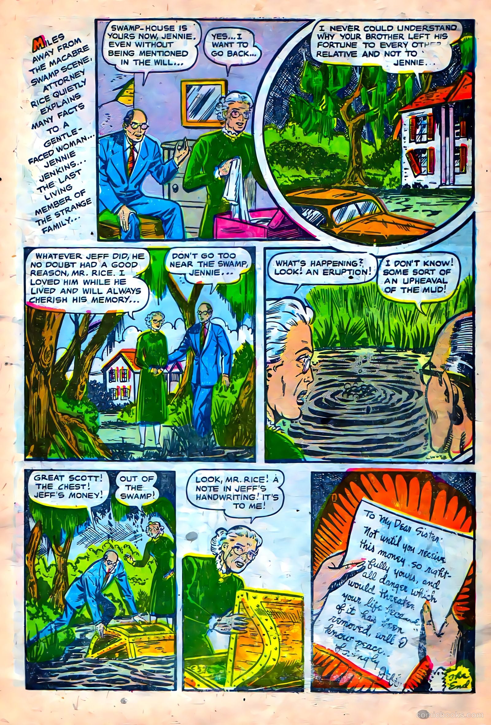 Strange Mysteries #10 (1954) — page 11