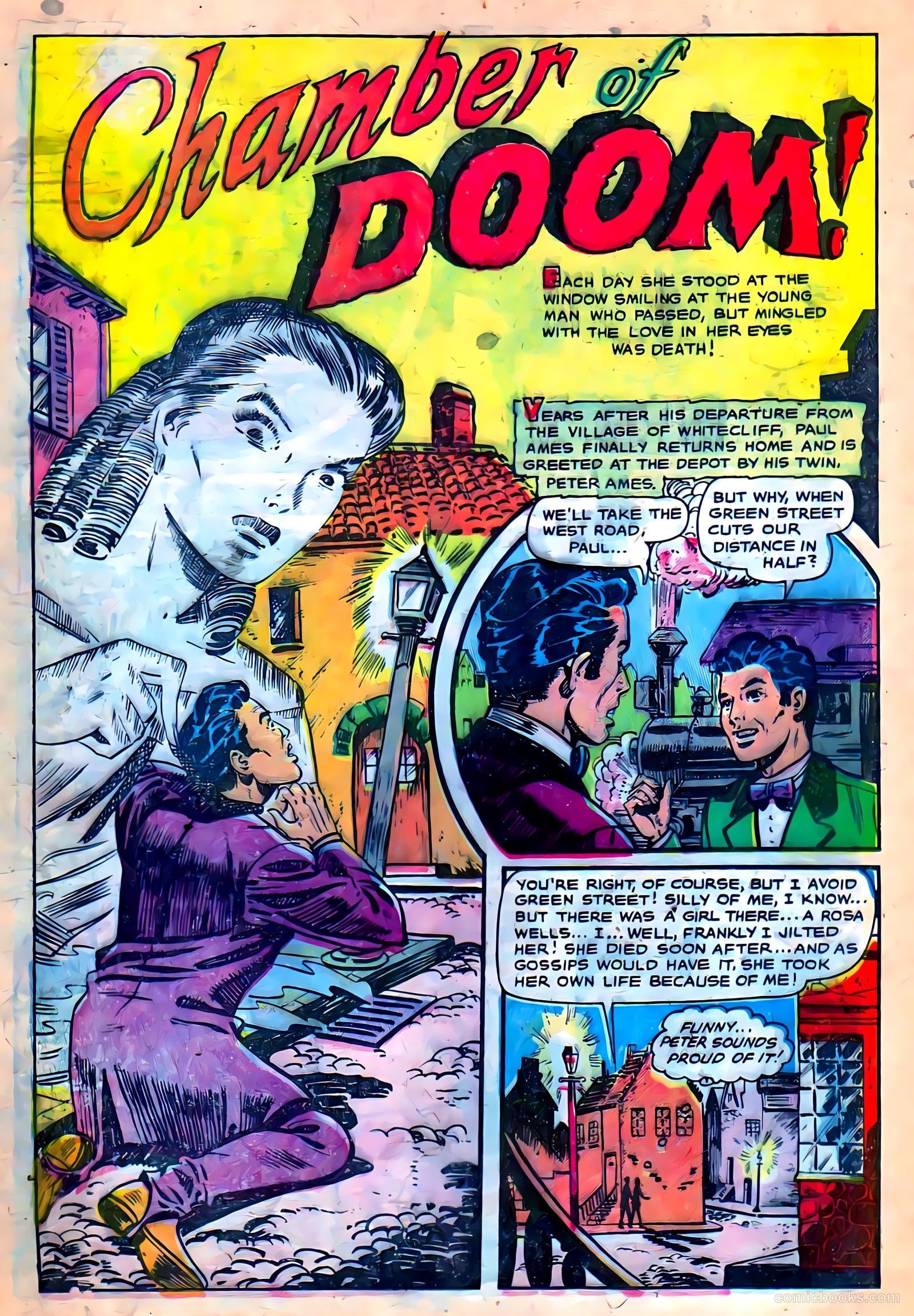 Strange Mysteries #10 (1954) — page 12