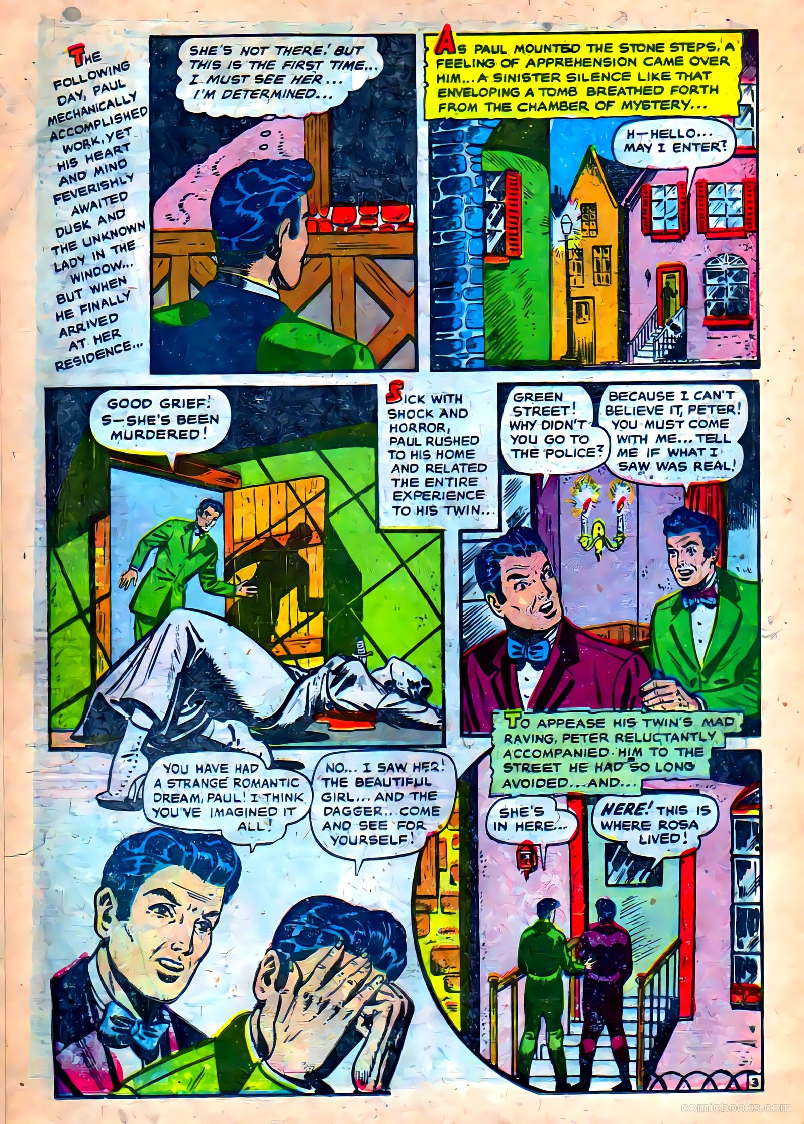 Strange Mysteries #10 (1954) — page 14