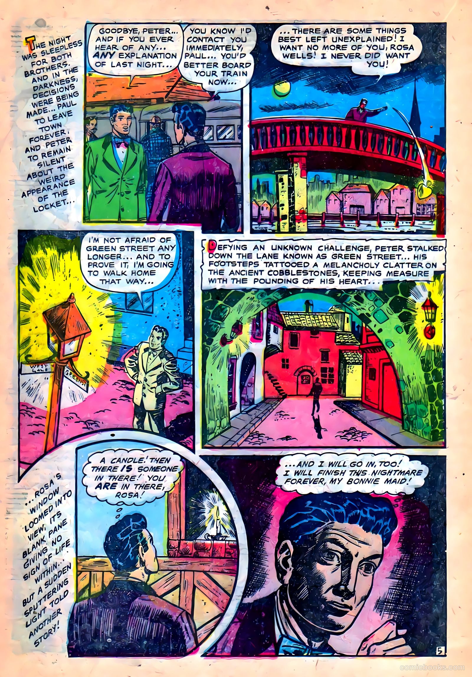 Strange Mysteries #10 (1954) — page 16
