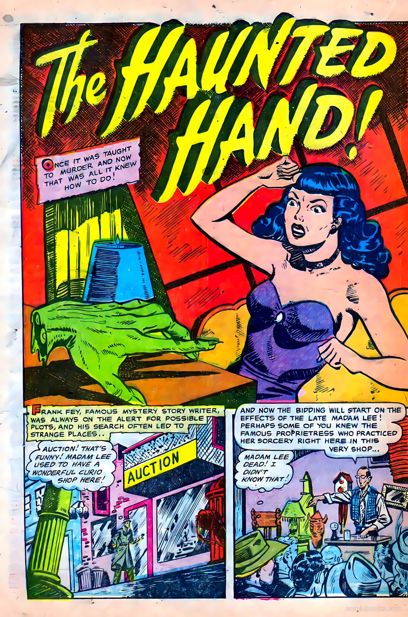 Strange Mysteries #10 (1954) — page 20