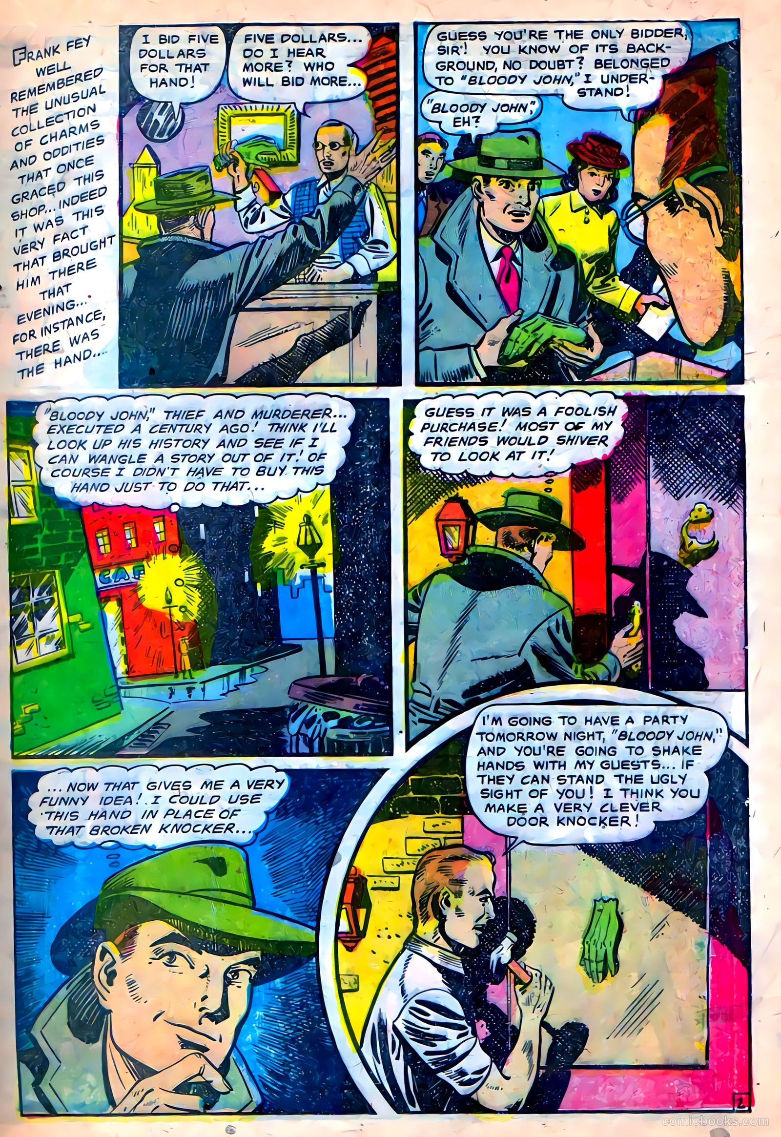 Strange Mysteries #10 (1954) — page 21