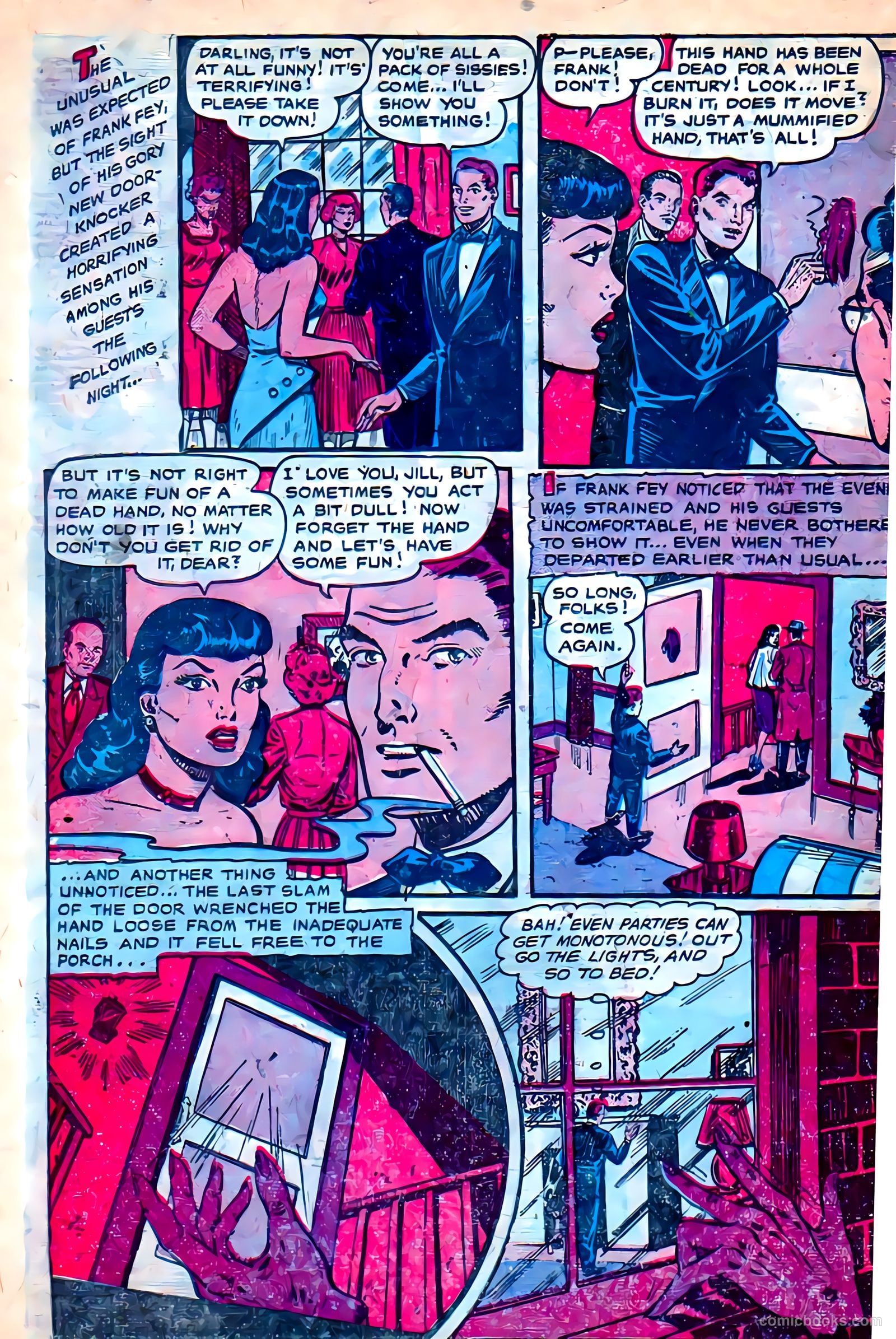 Strange Mysteries #10 (1954) — page 22