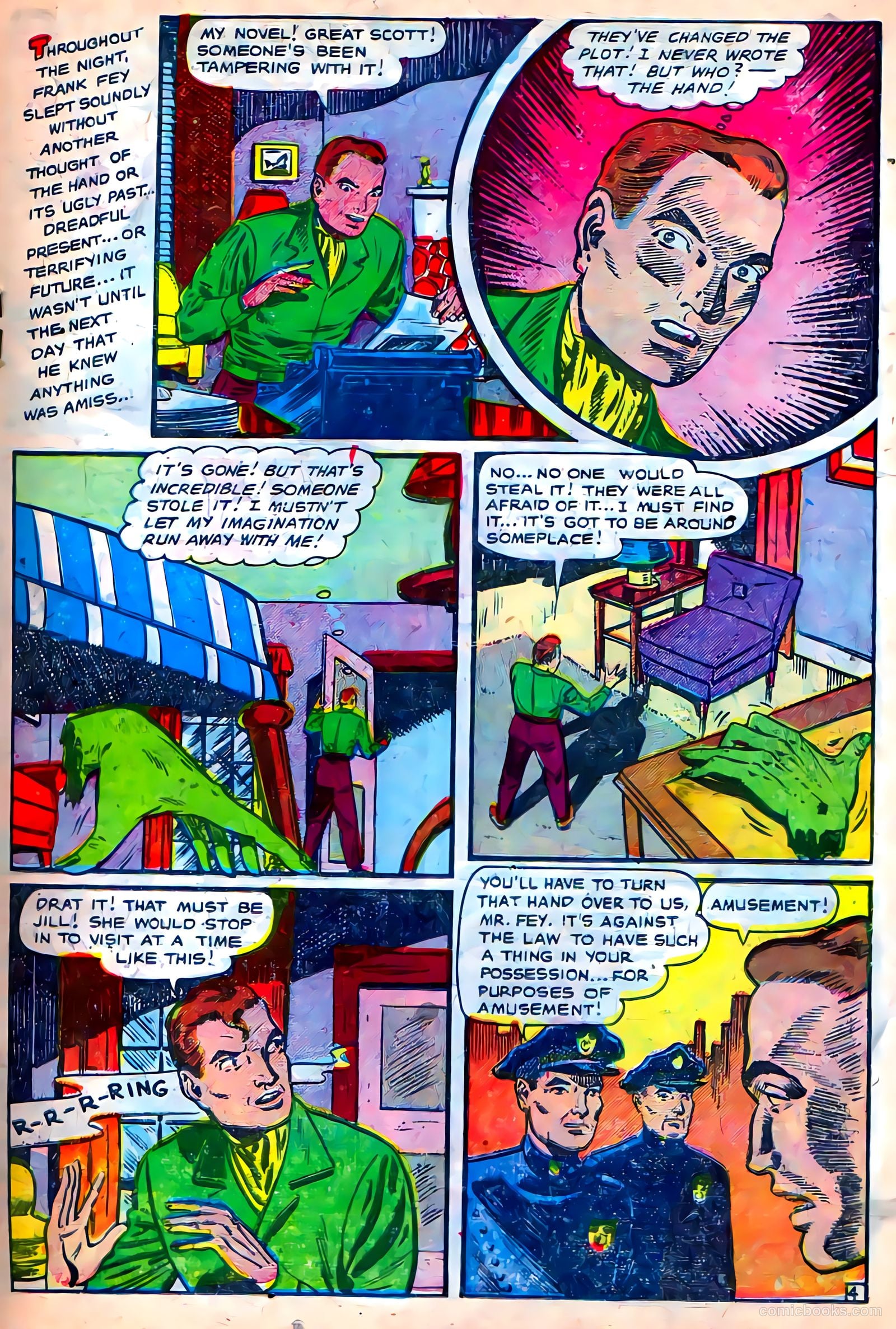Strange Mysteries #10 (1954) — page 23