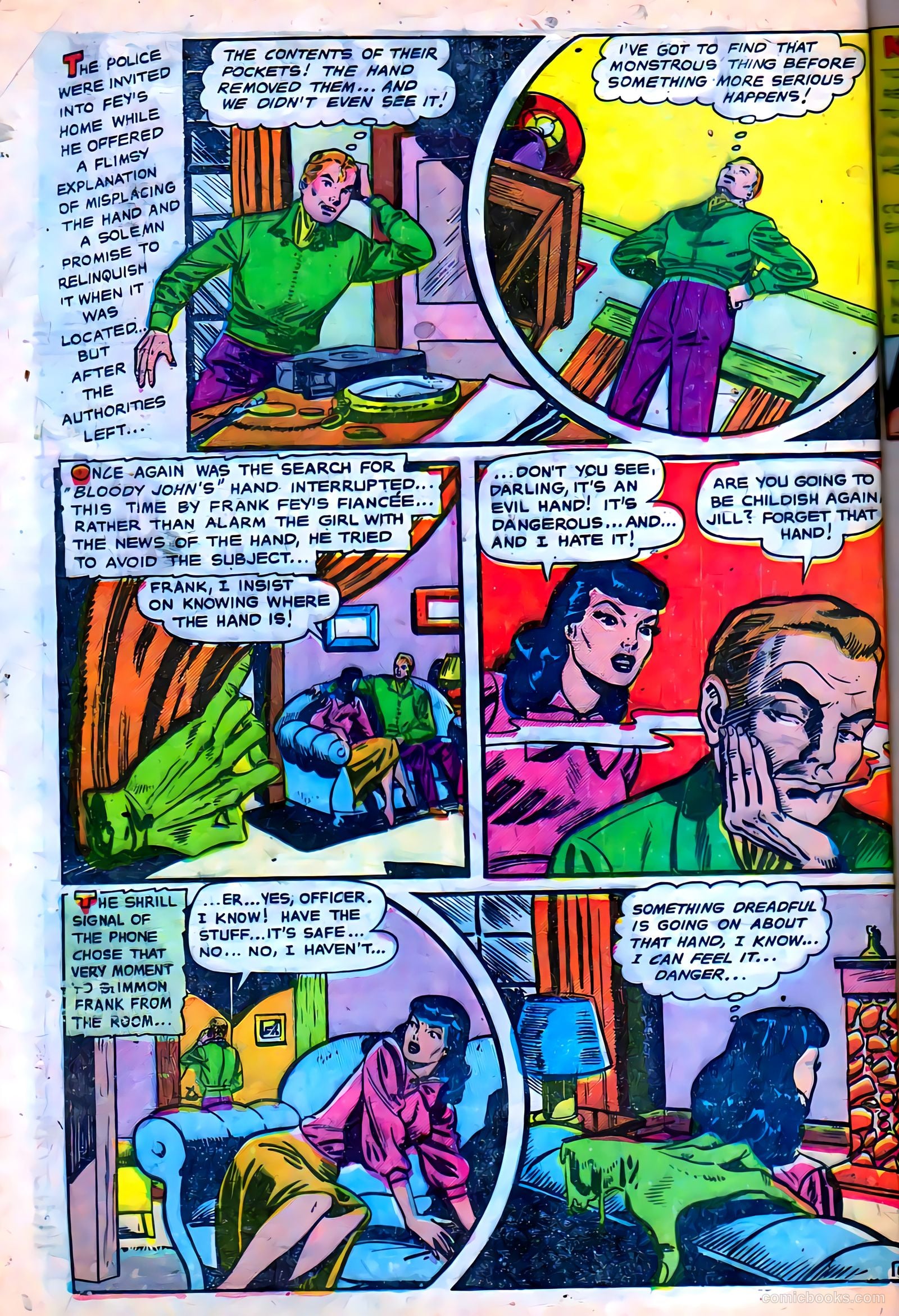 Strange Mysteries #10 (1954) — page 24