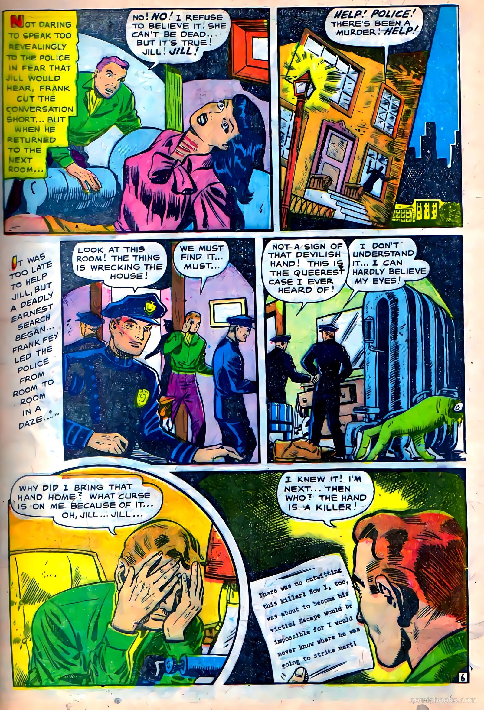Strange Mysteries #10 (1954) — page 25