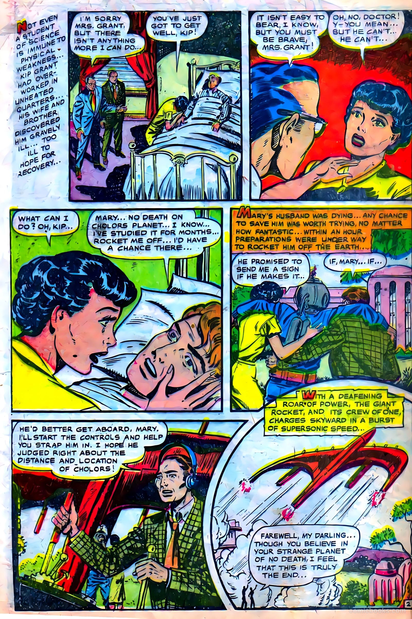 Strange Mysteries #10 (1954) — page 28