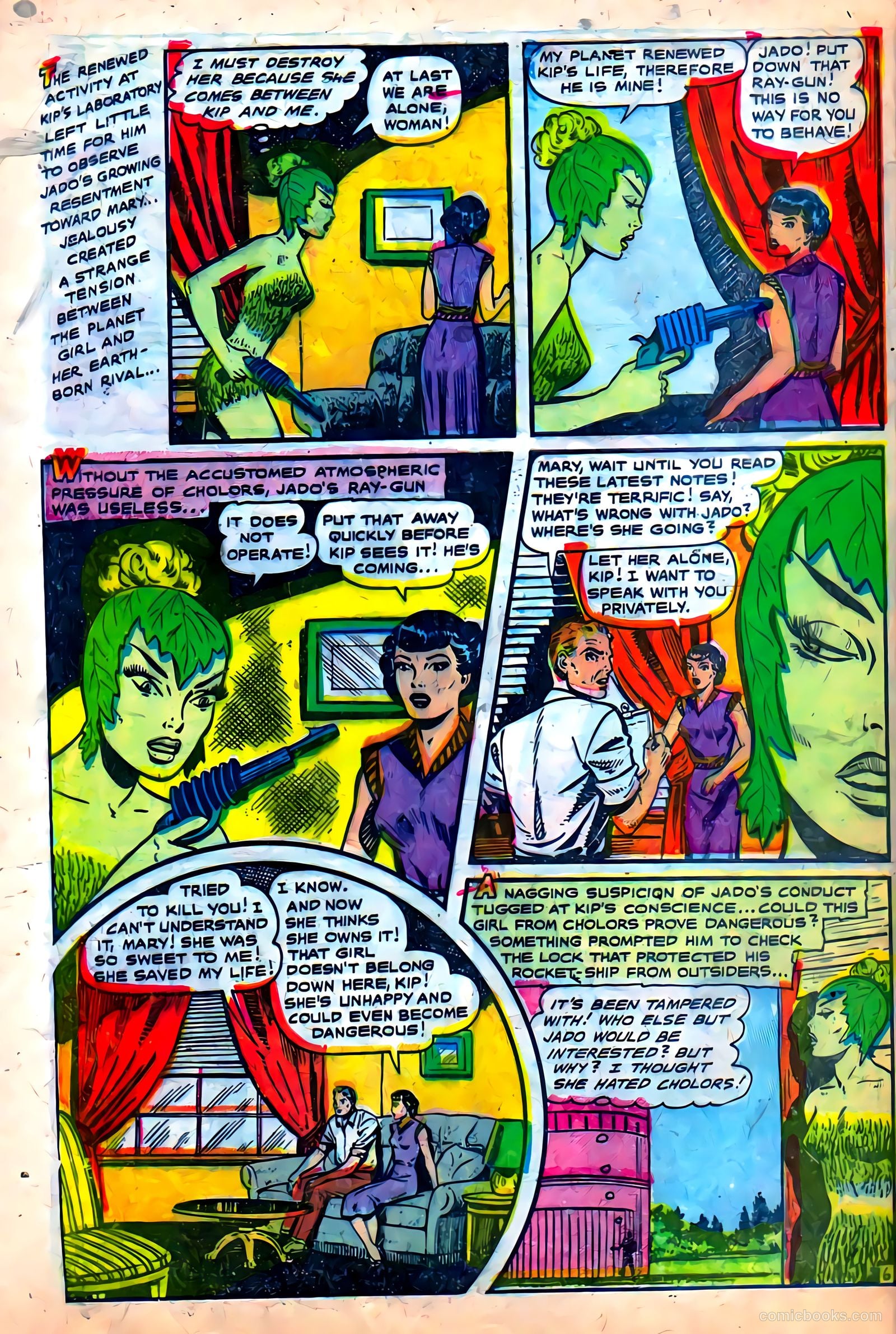 Strange Mysteries #10 (1954) — page 32