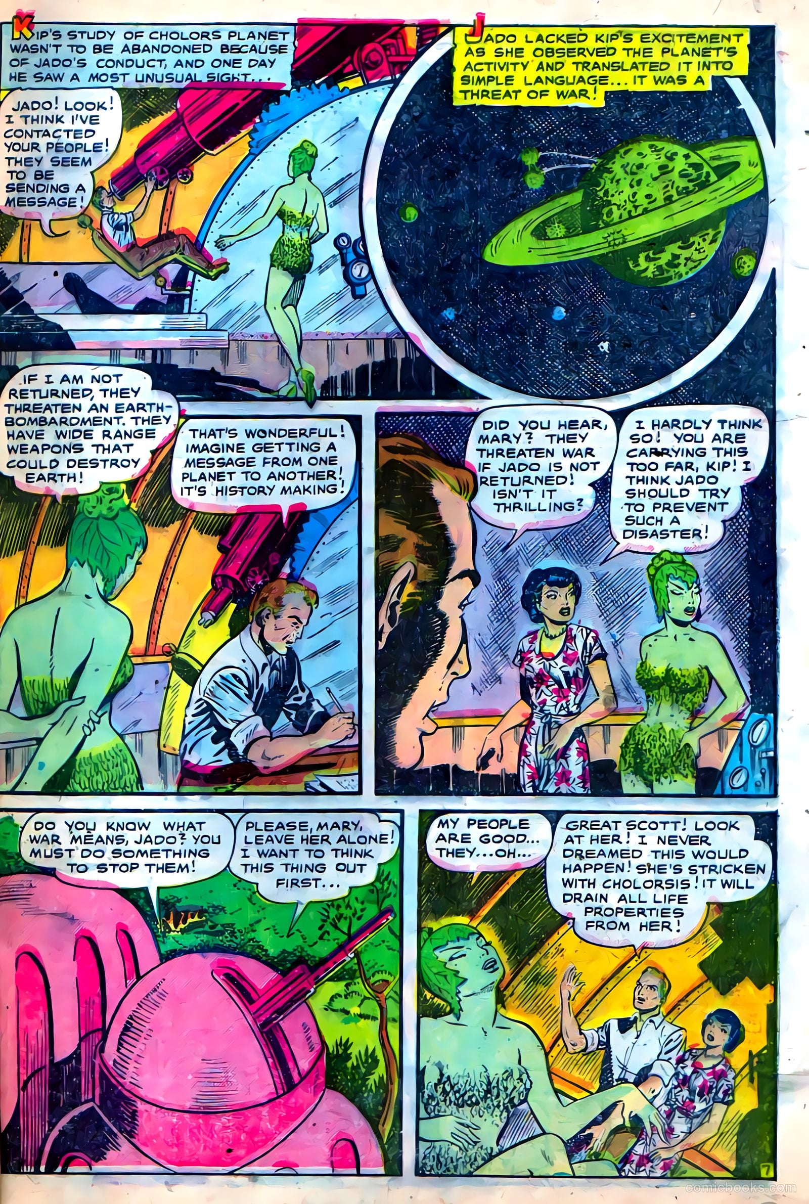 Strange Mysteries #10 (1954) — page 33