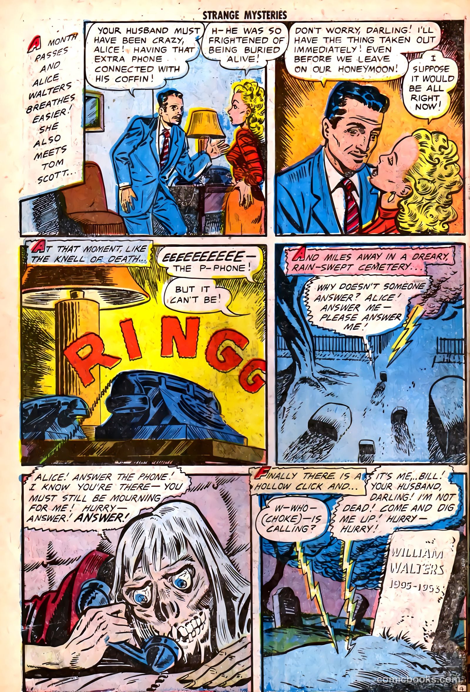 Strange Mysteries #11 (1953) — page 6