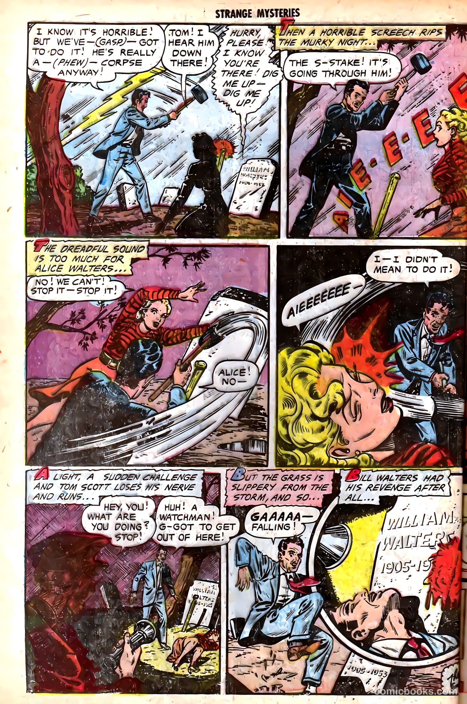 Strange Mysteries #11 (1953) — page 8