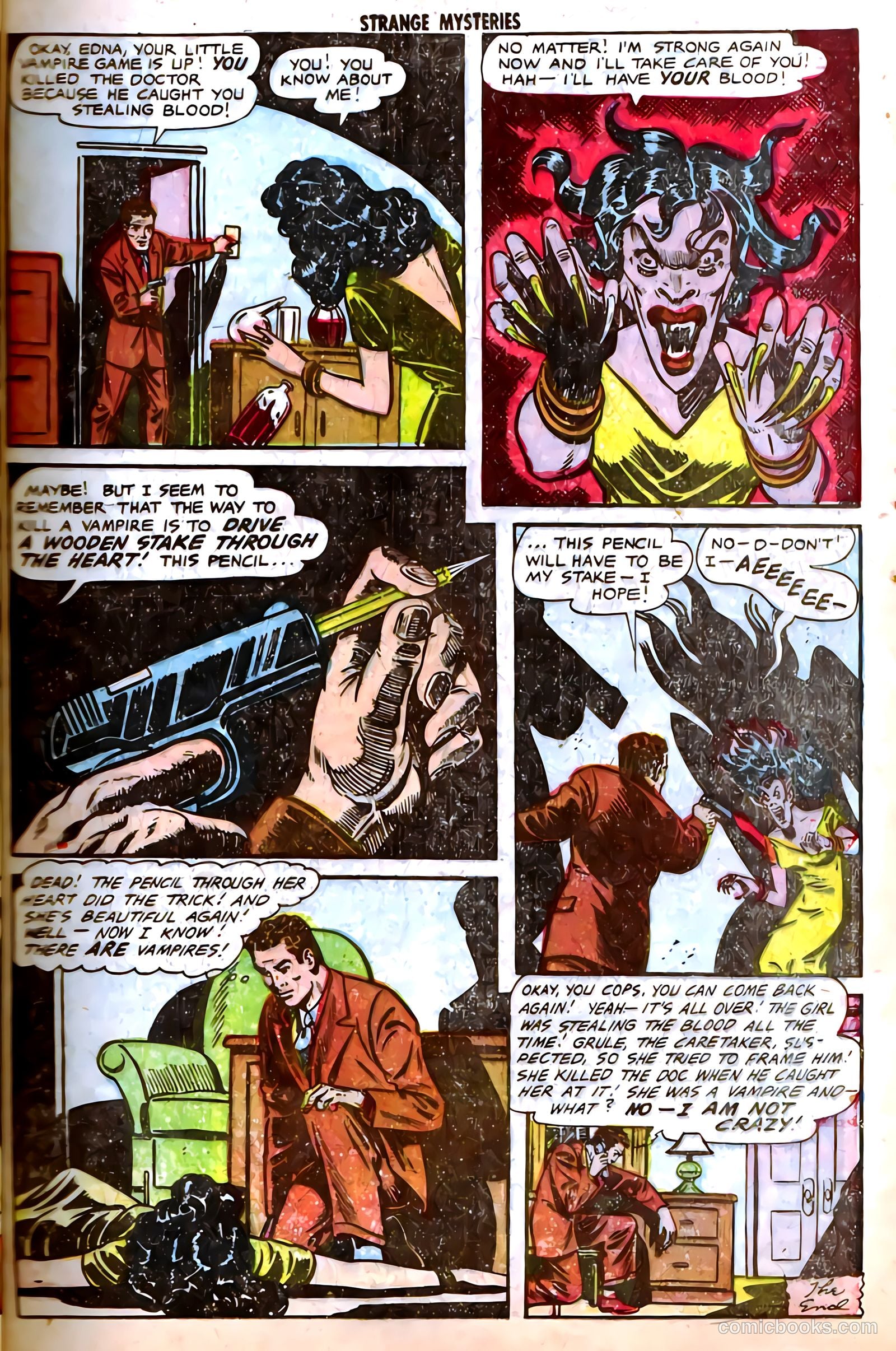 Strange Mysteries #11 (1953) — page 17