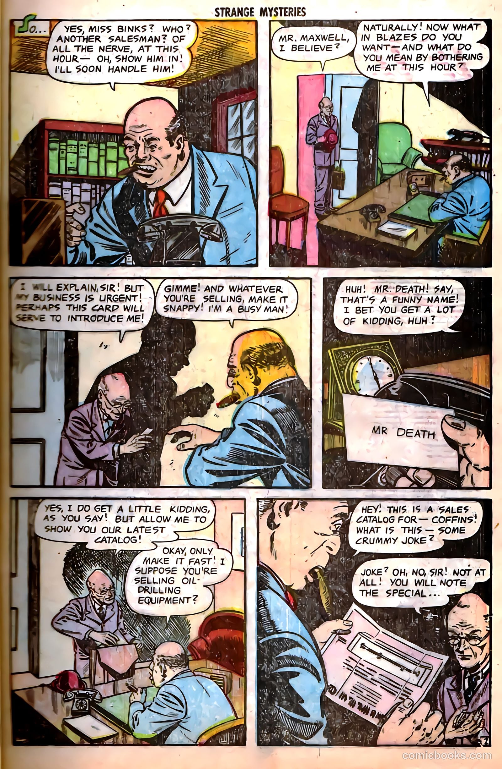 Strange Mysteries #11 (1953) — page 21