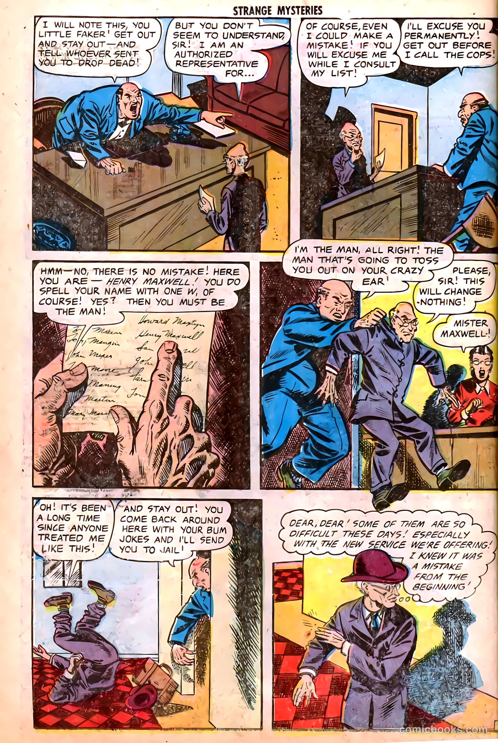 Strange Mysteries #11 (1953) — page 22