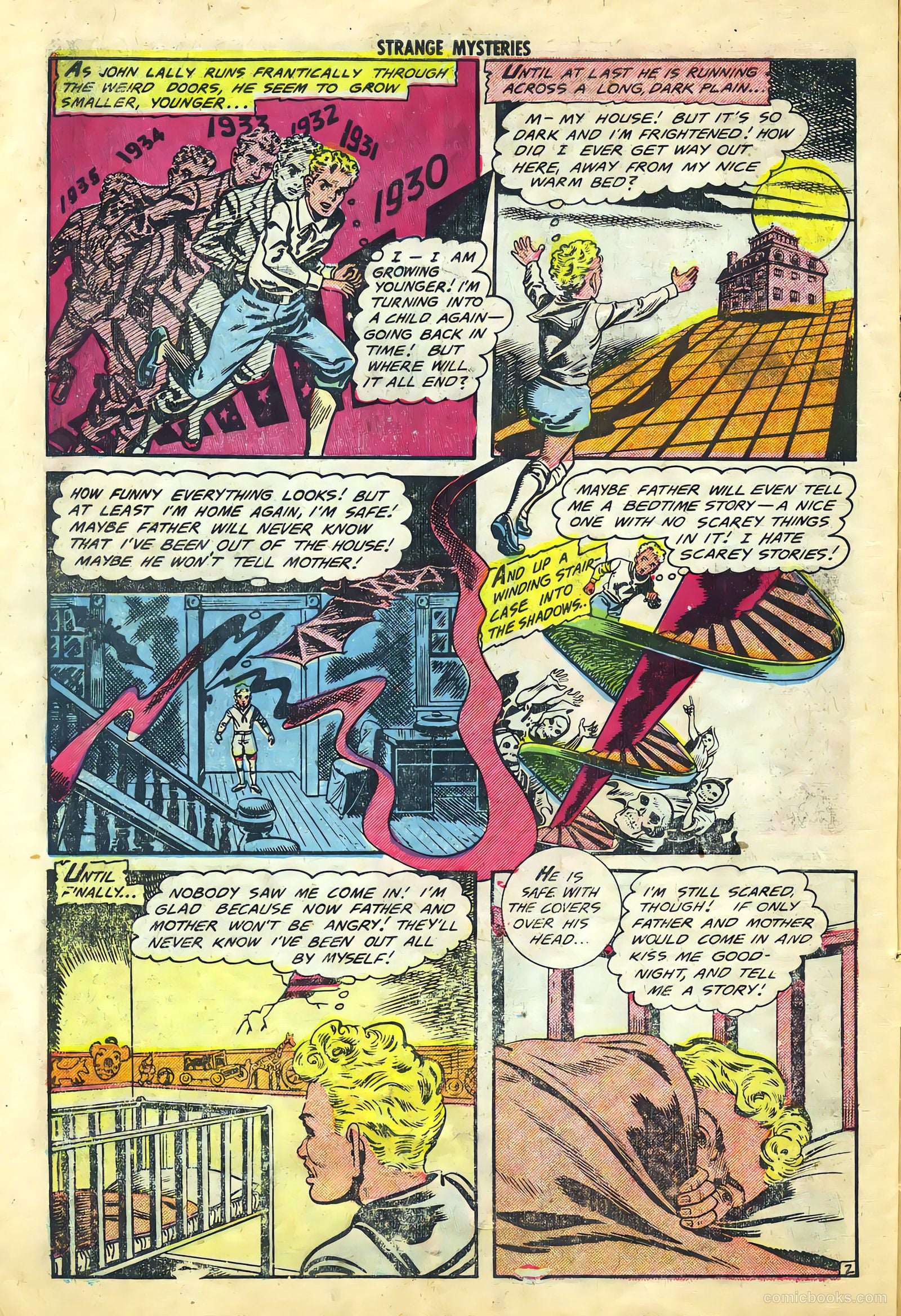 Strange Mysteries #12 (1953) — page 9