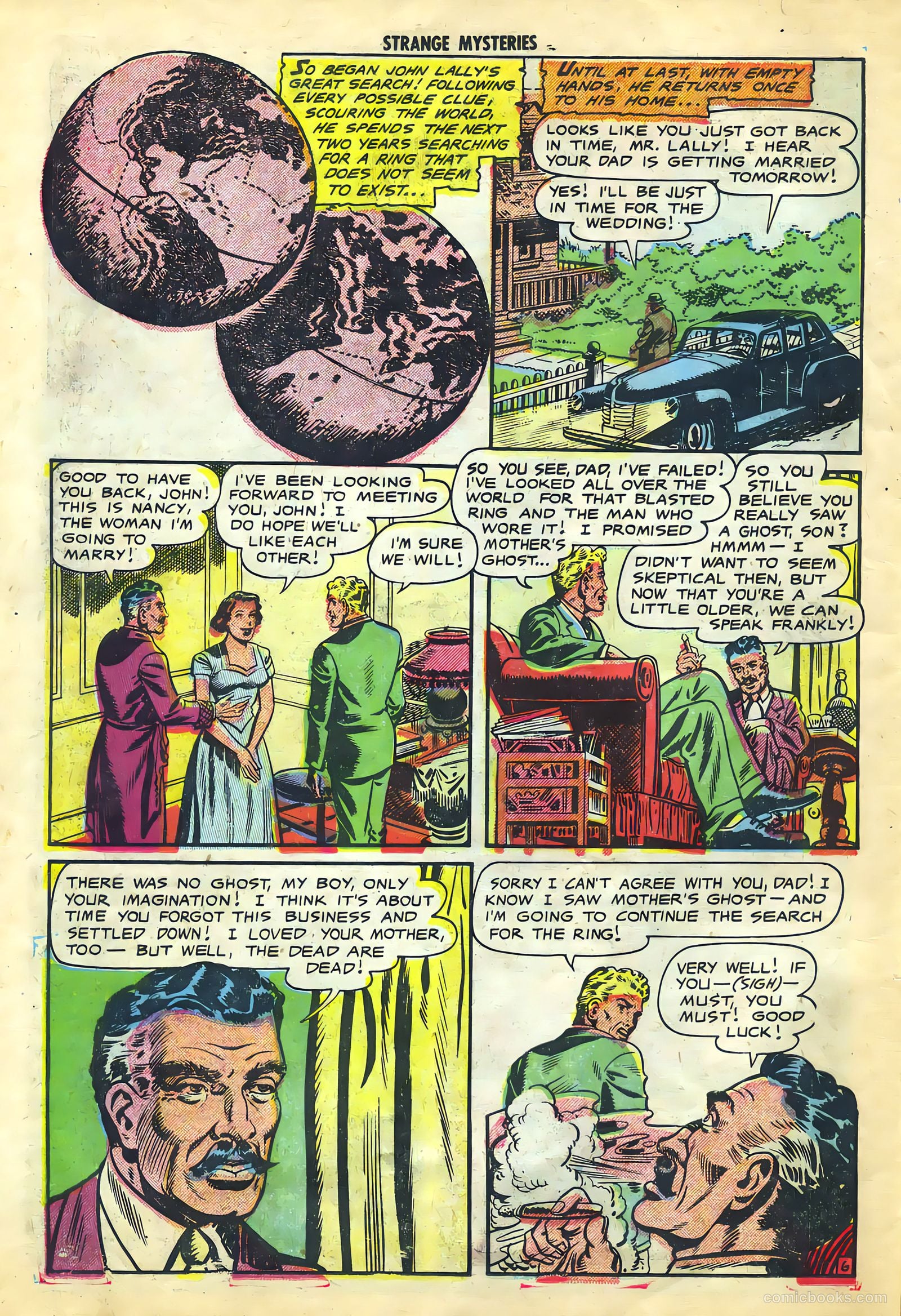 Strange Mysteries #12 (1953) — page 13