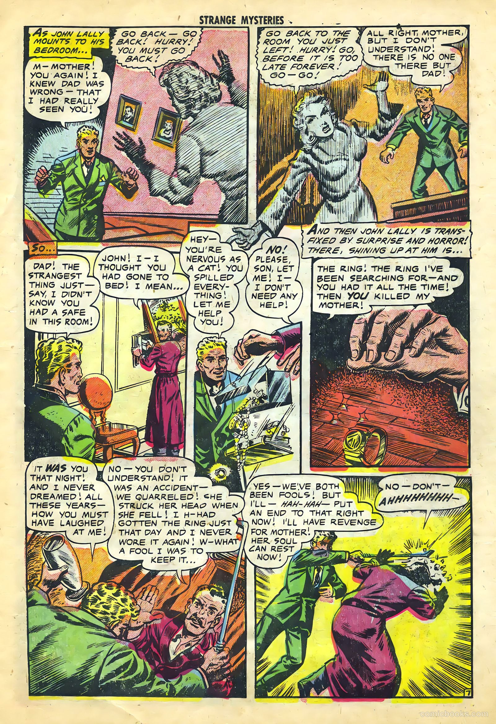 Strange Mysteries #12 (1953) — page 14
