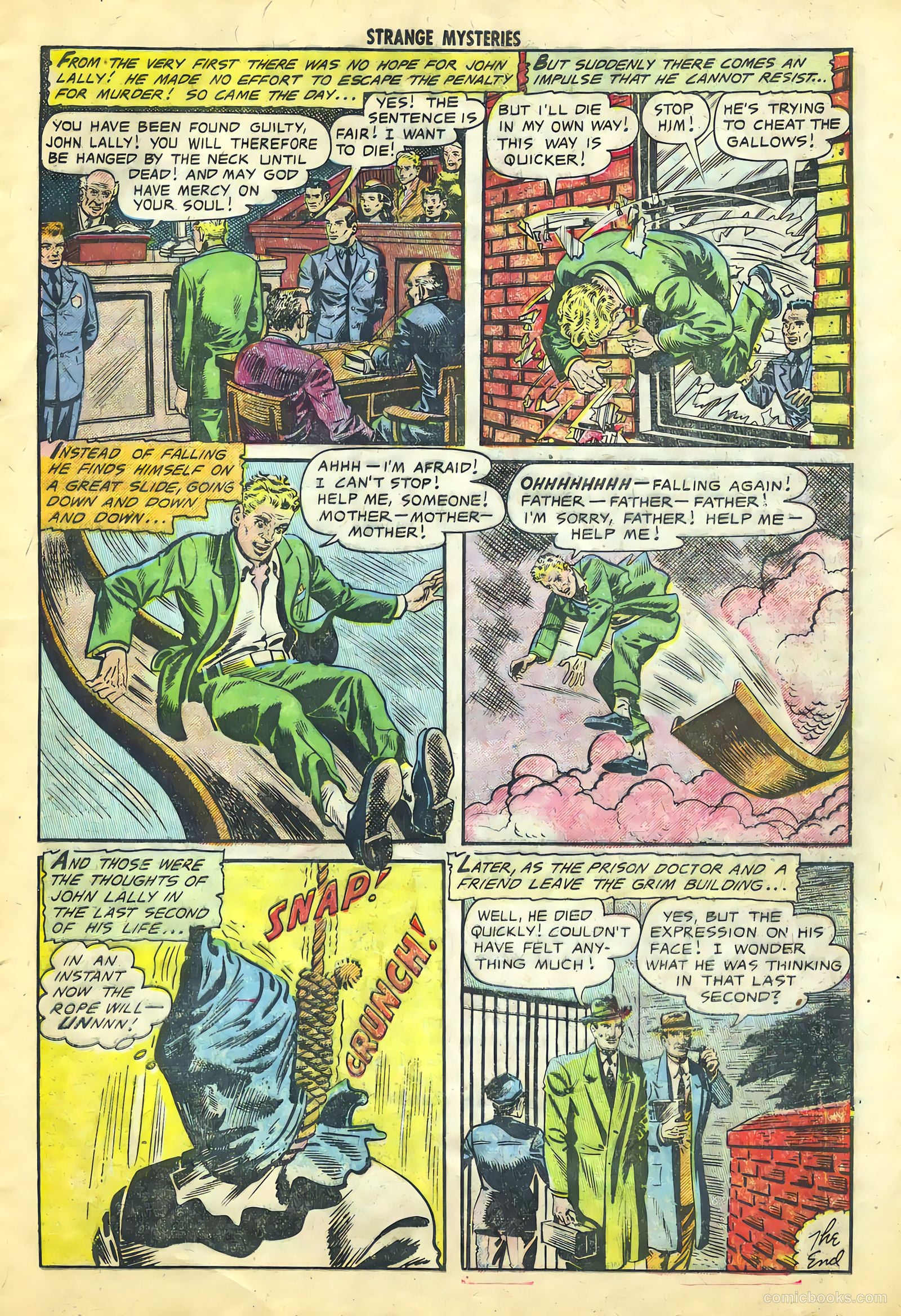 Strange Mysteries #12 (1953) — page 16